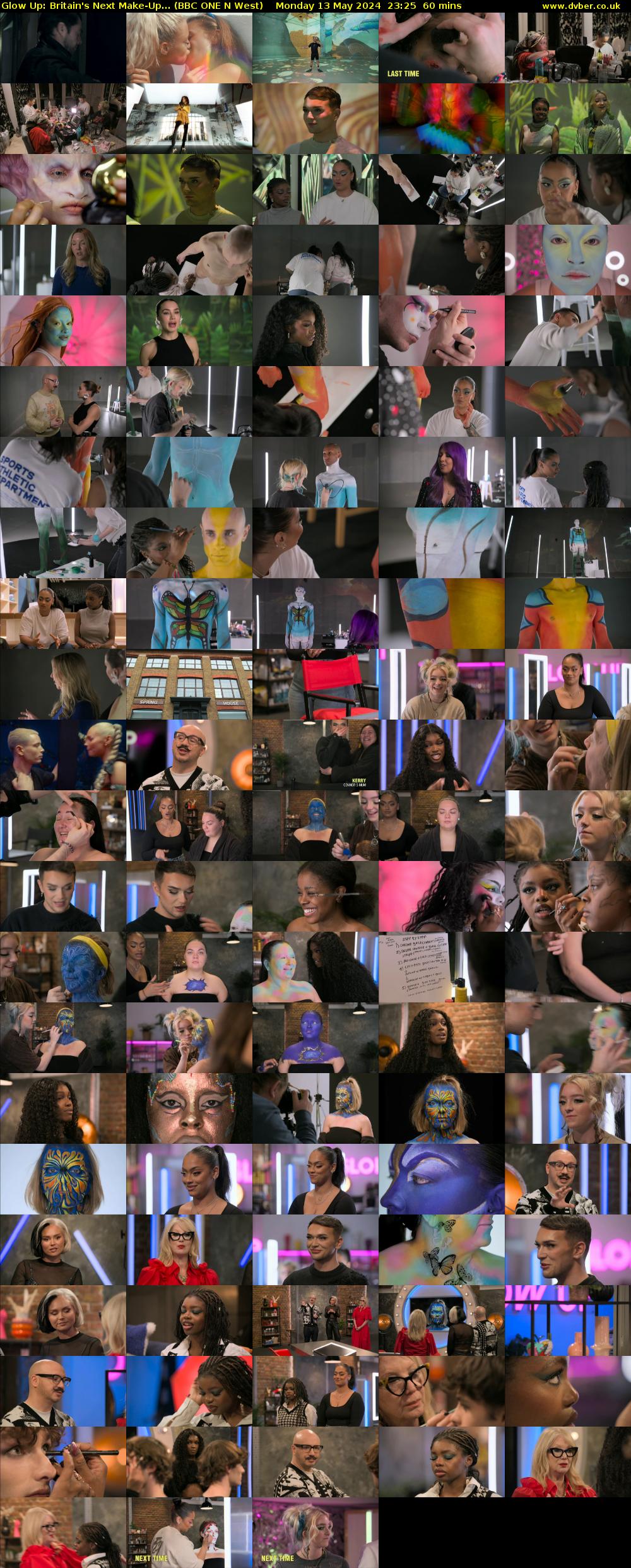 Glow Up: Britain's Next Make-Up... (BBC ONE N West) Monday 13 May 2024 23:25 - 00:25