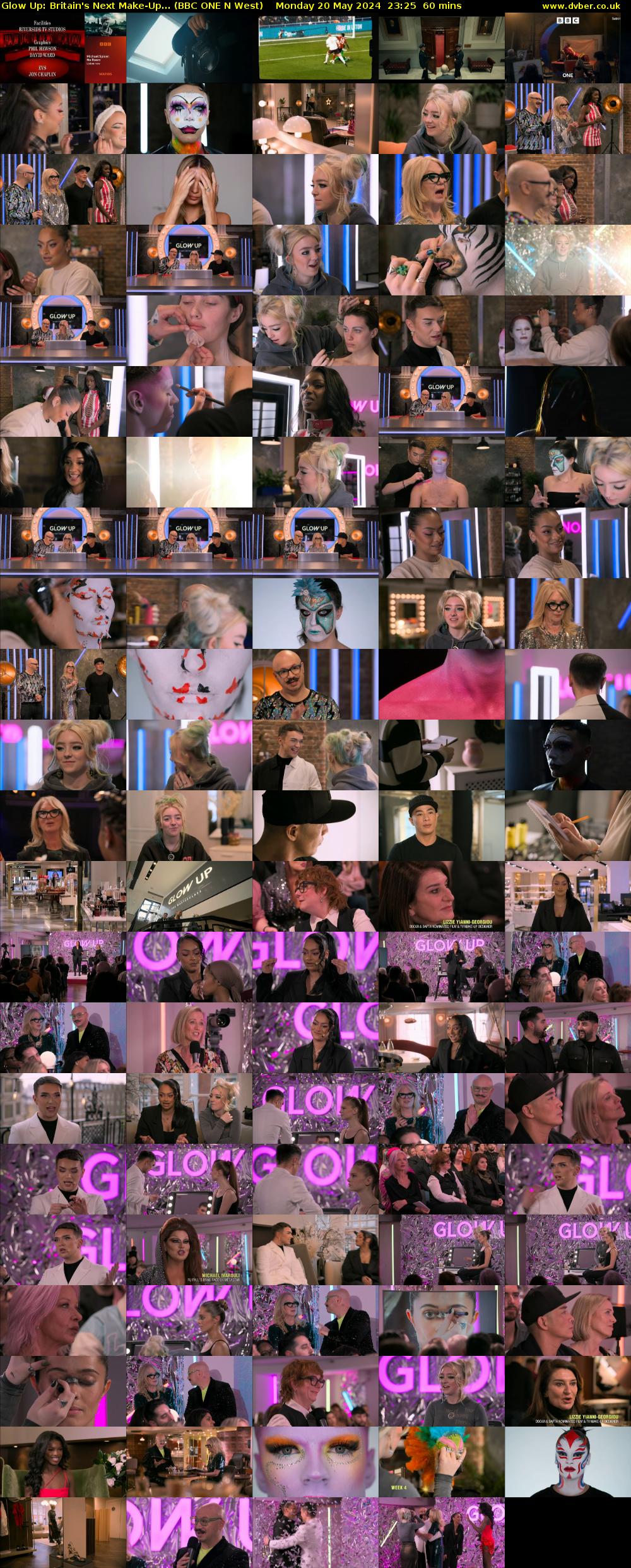 Glow Up: Britain's Next Make-Up... (BBC ONE N West) Monday 20 May 2024 23:25 - 00:25