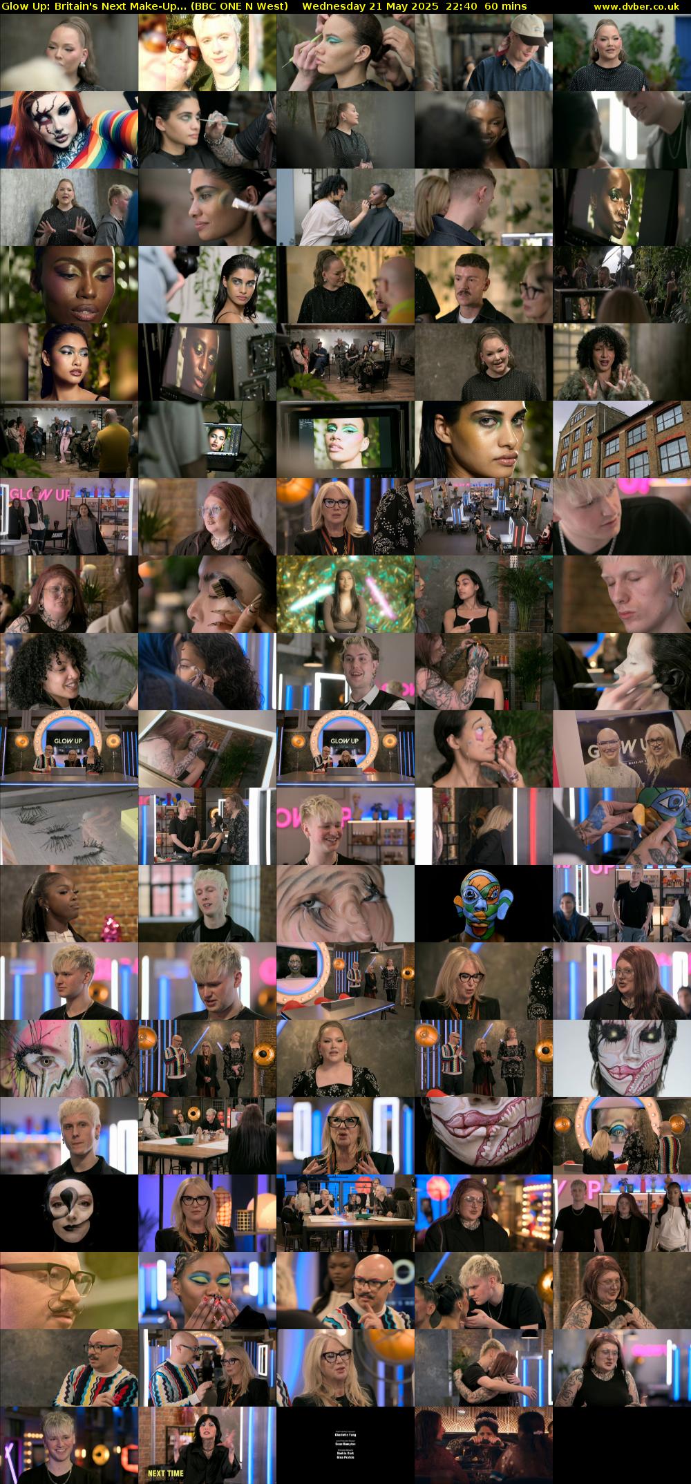 Glow Up: Britain's Next Make-Up... (BBC ONE N West) Wednesday 21 May 2025 22:40 - 23:40