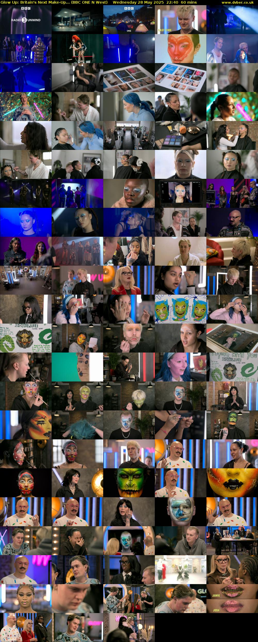 Glow Up: Britain's Next Make-Up... (BBC ONE N West) Wednesday 28 May 2025 22:40 - 23:40
