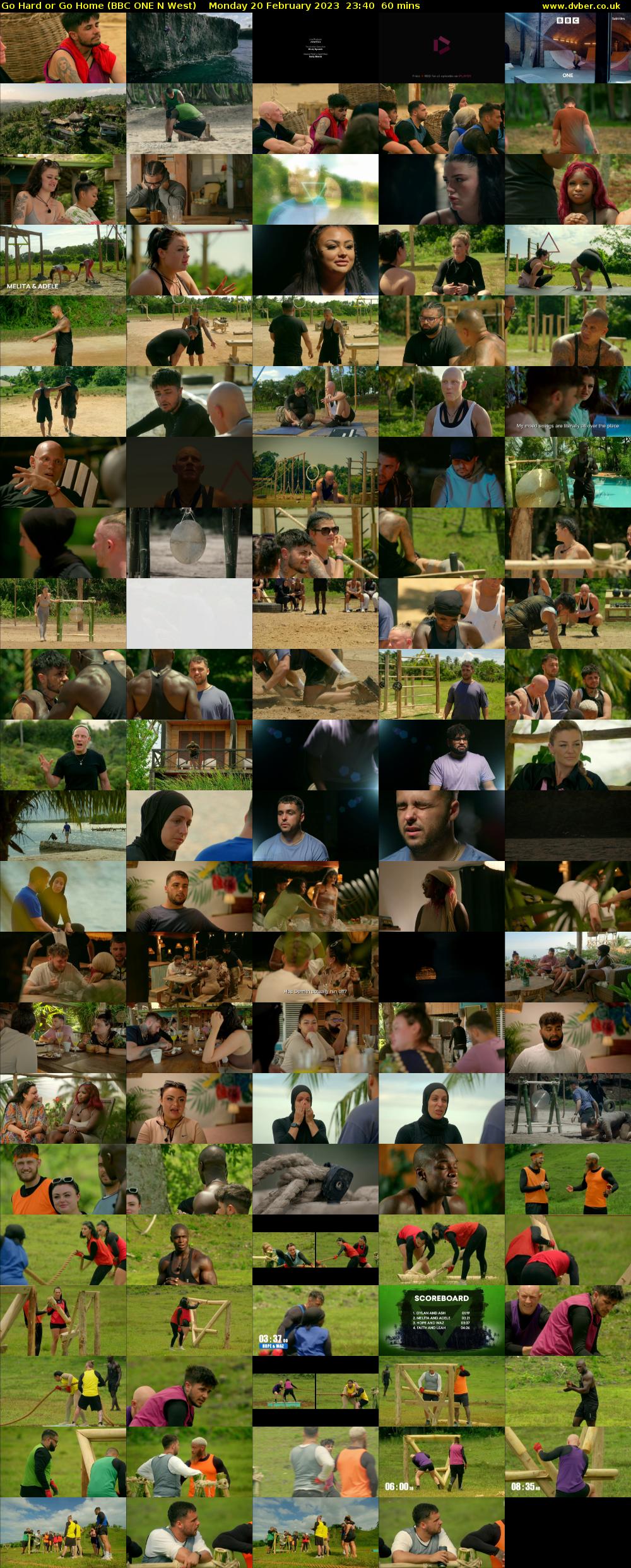Go Hard or Go Home (BBC ONE N West) Monday 20 February 2023 23:40 - 00:40