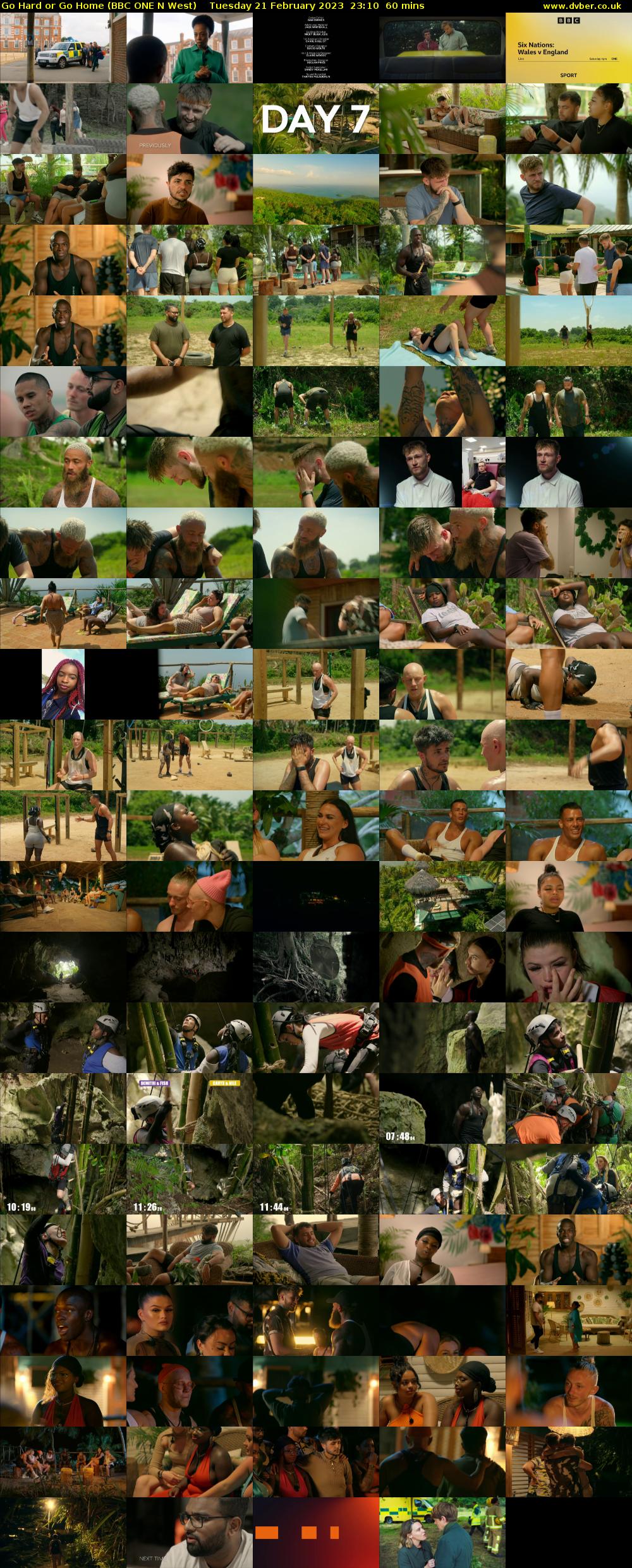 Go Hard or Go Home (BBC ONE N West) Tuesday 21 February 2023 23:10 - 00:10