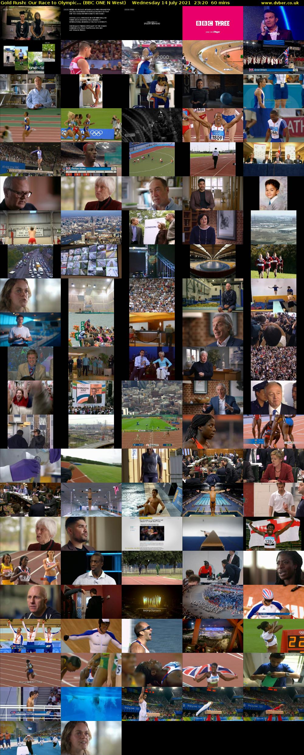 Gold Rush: Our Race to Olympic... (BBC ONE N West) Wednesday 14 July 2021 23:20 - 00:20