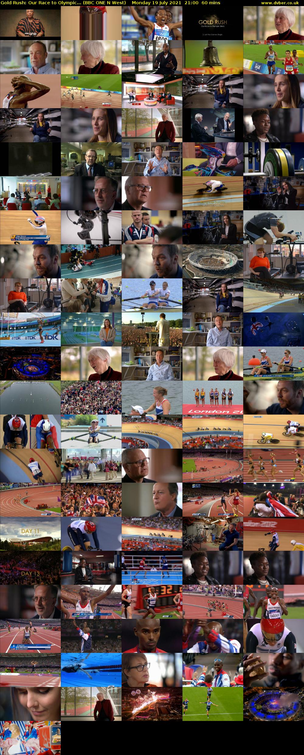 Gold Rush: Our Race to Olympic... (BBC ONE N West) Monday 19 July 2021 21:00 - 22:00