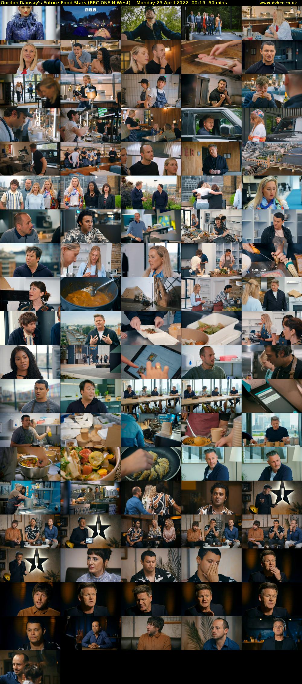 Gordon Ramsay's Future Food Stars (BBC ONE N West) Monday 25 April 2022 00:15 - 01:15