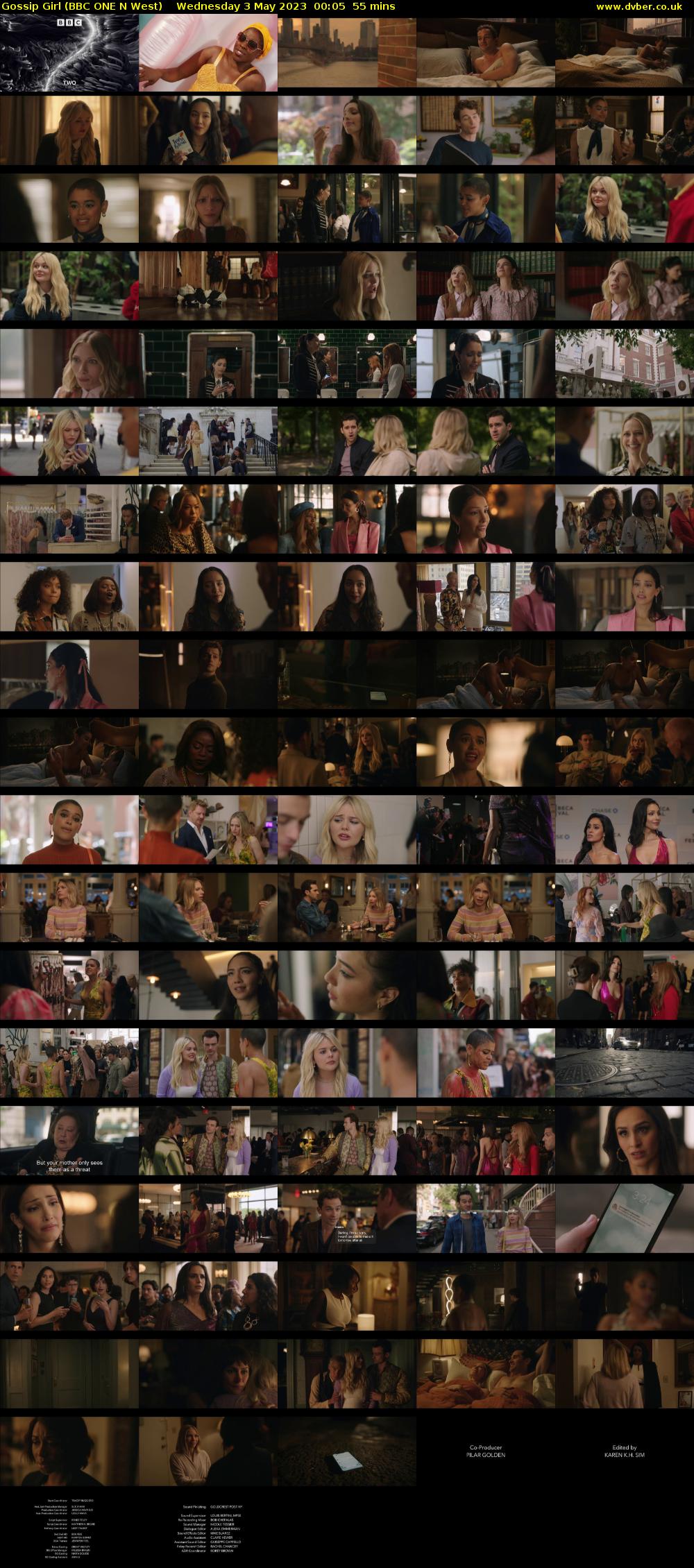 Gossip Girl (BBC ONE N West) Wednesday 3 May 2023 00:05 - 01:00