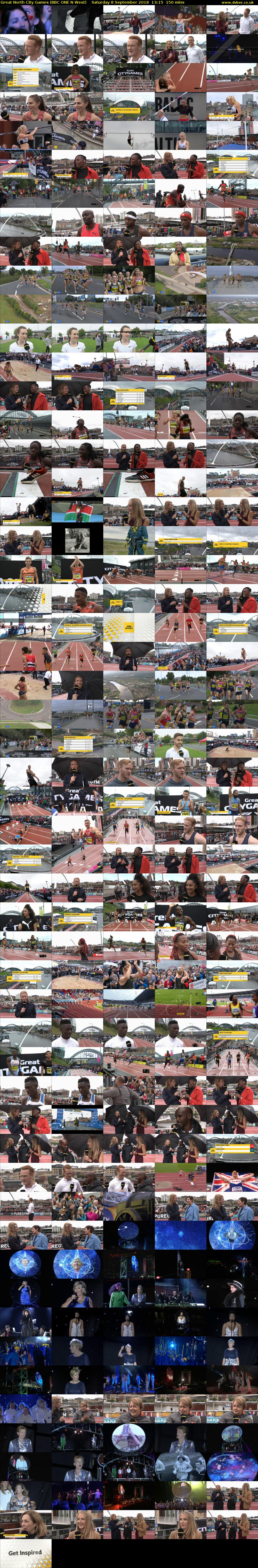 Great North City Games (BBC ONE N West) Saturday 8 September 2018 13:15 - 15:45
