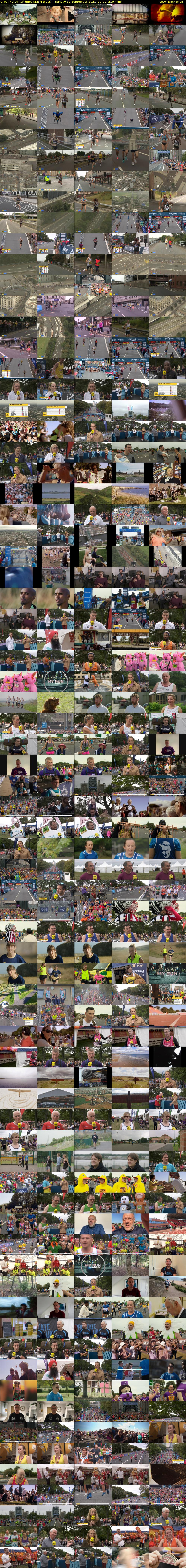 Great North Run (BBC ONE N West) Sunday 12 September 2021 10:00 - 13:30