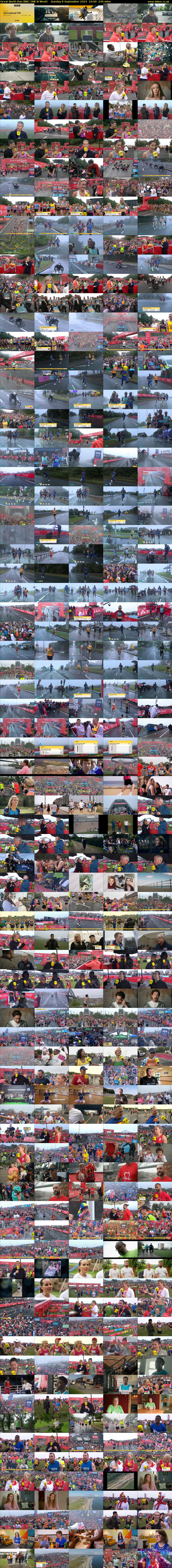 Great North Run (BBC ONE N West) Sunday 8 September 2024 10:00 - 14:00