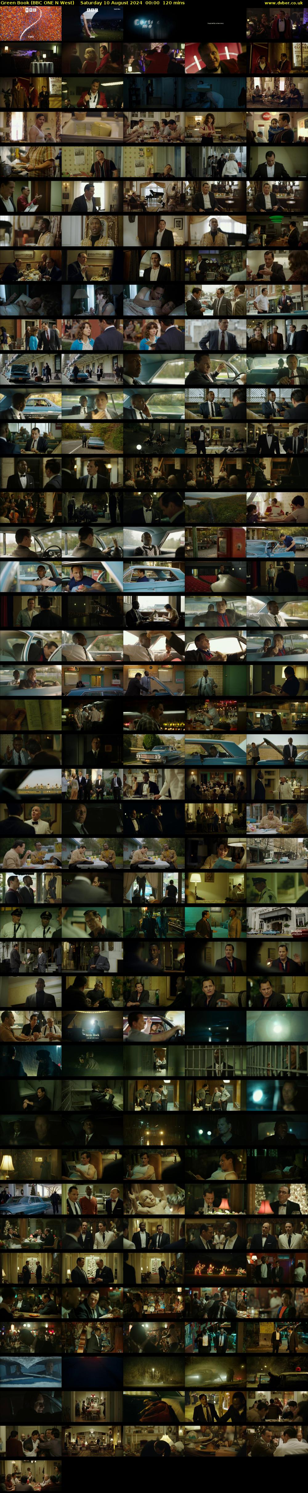 Green Book (BBC ONE N West) Saturday 10 August 2024 00:00 - 02:00
