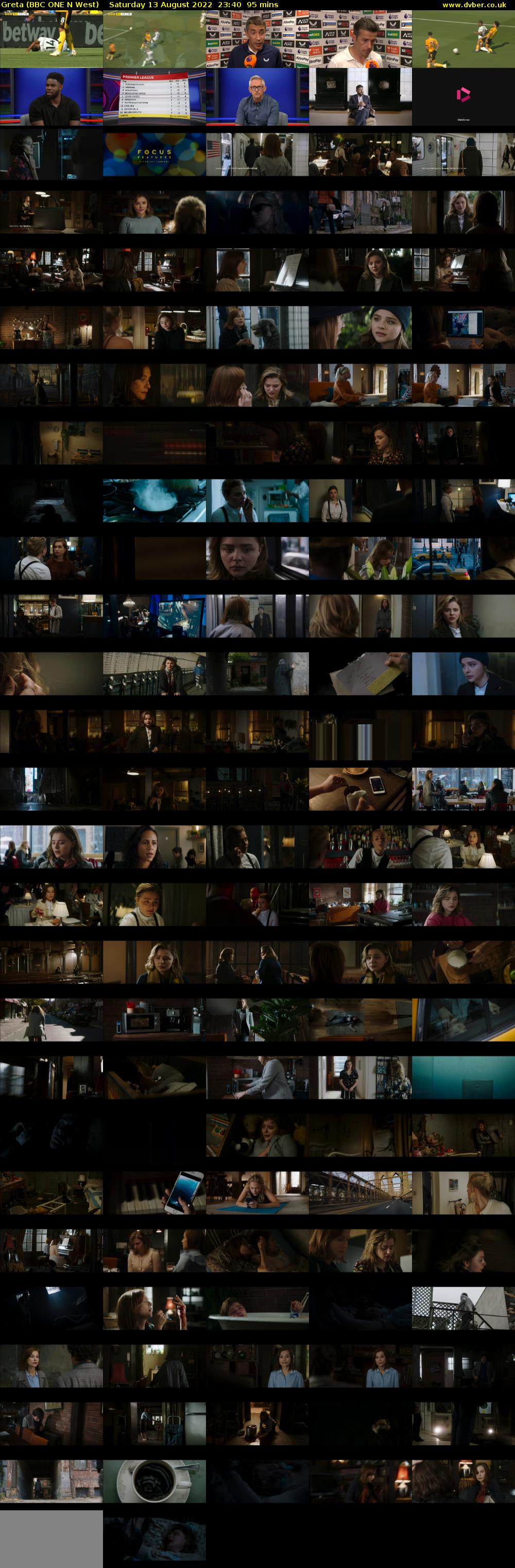 Greta (BBC ONE N West) Saturday 13 August 2022 23:40 - 01:15