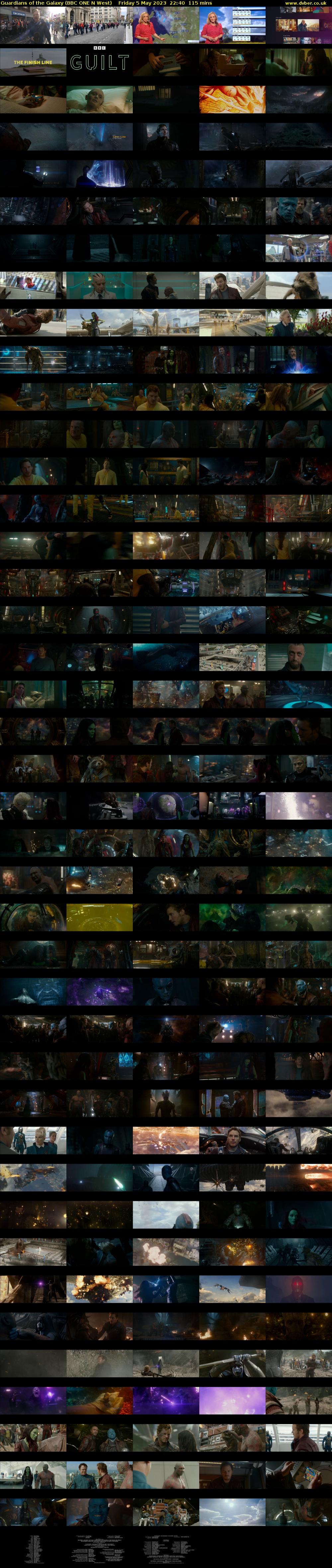Guardians of the Galaxy (BBC ONE N West) Friday 5 May 2023 22:40 - 00:35