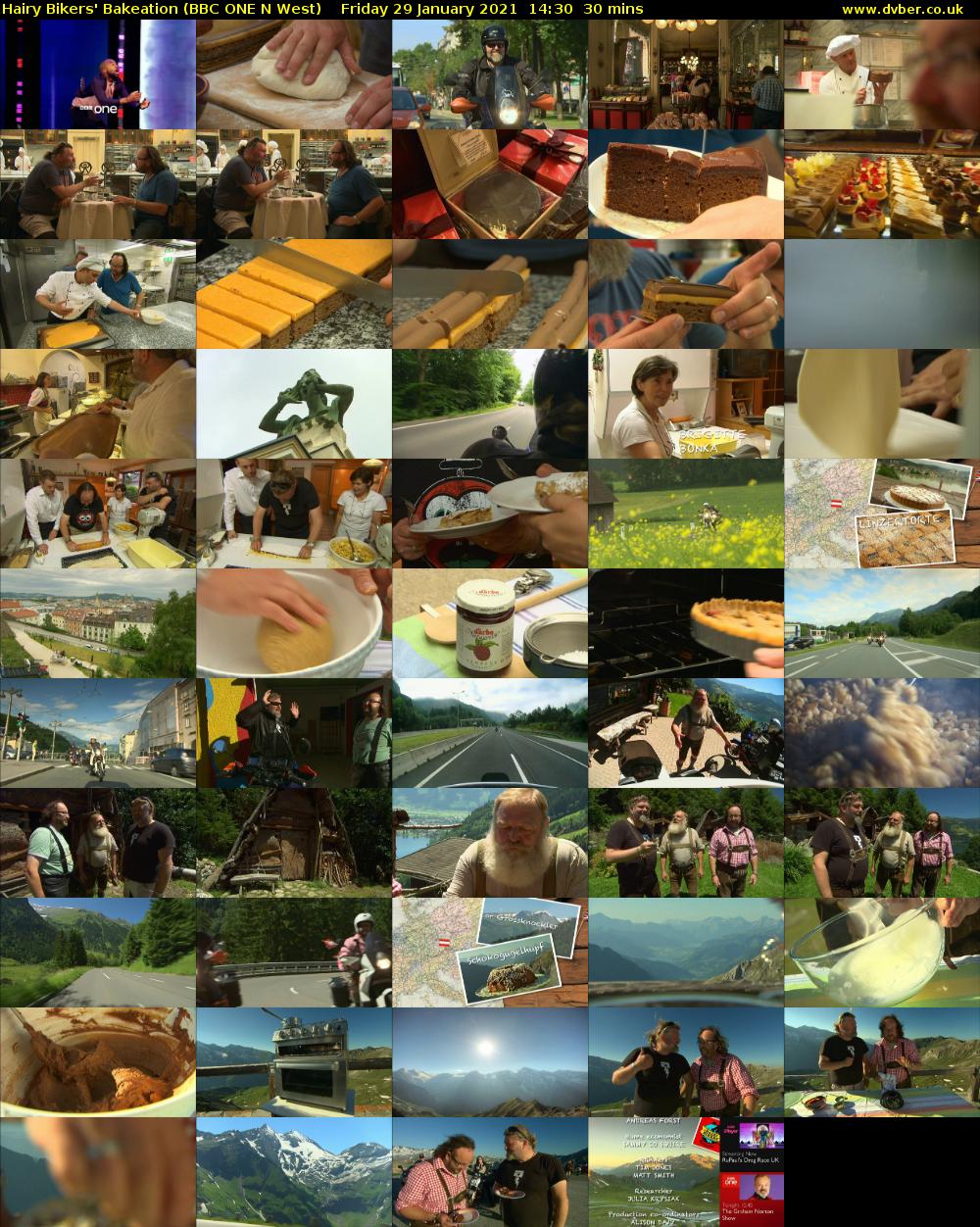 Hairy Bikers' Bakeation (BBC ONE N West) Friday 29 January 2021 14:30 - 15:00
