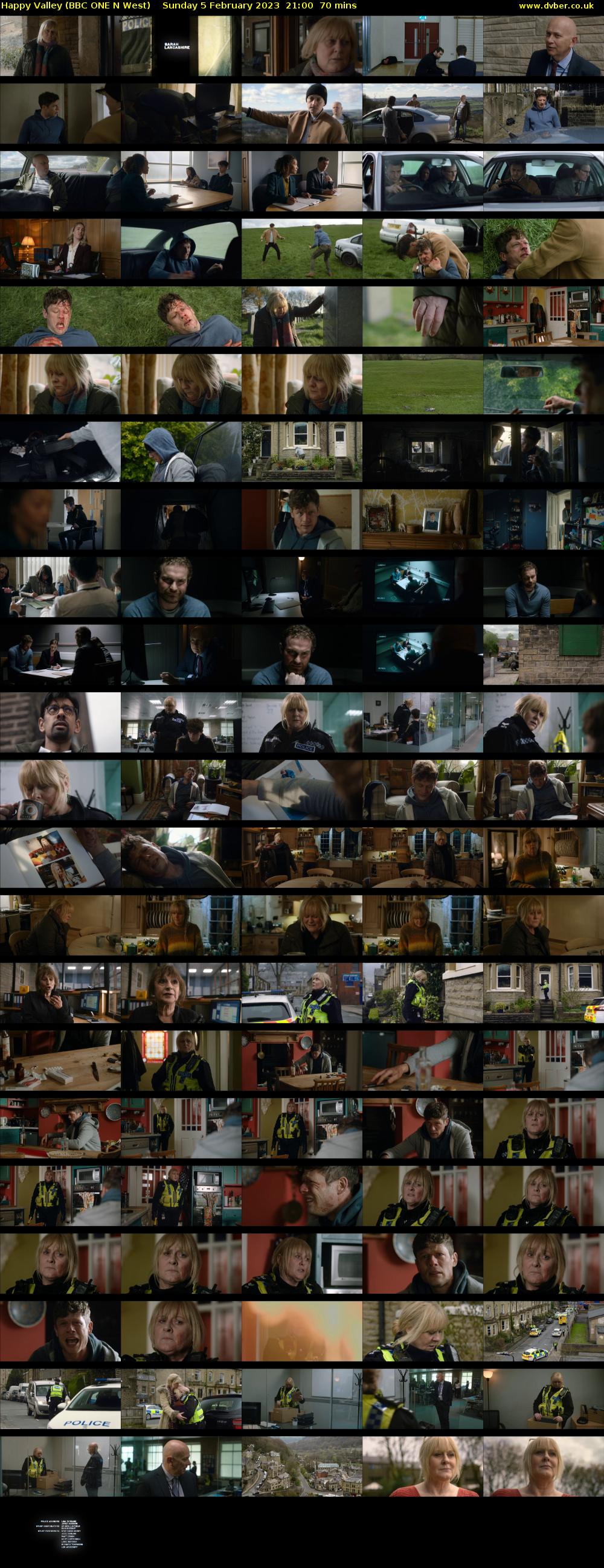 Happy Valley (BBC ONE N West) Sunday 5 February 2023 21:00 - 22:10