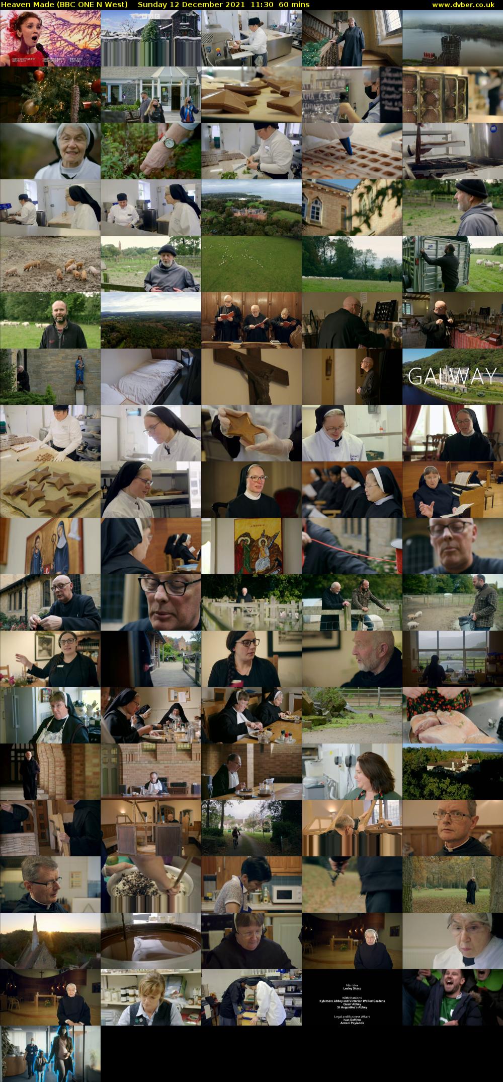 Heaven Made (BBC ONE N West) Sunday 12 December 2021 11:30 - 12:30