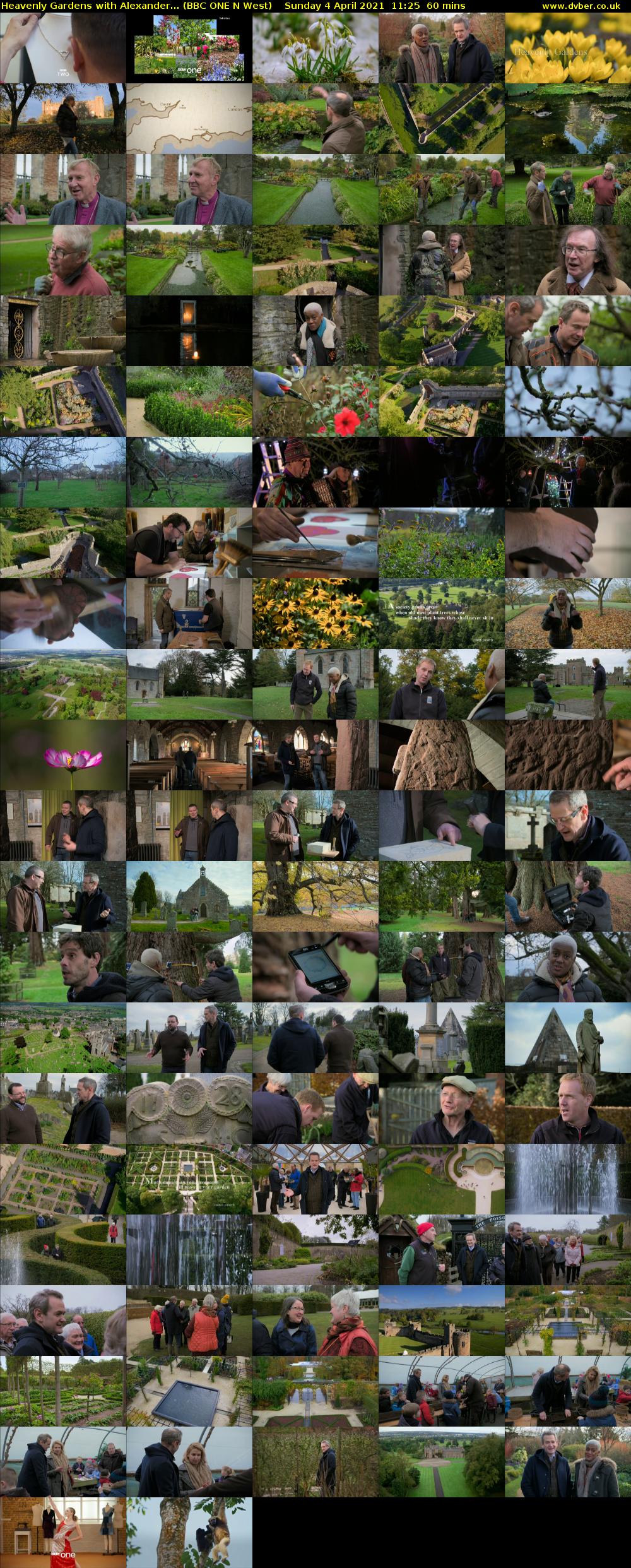 Heavenly Gardens with Alexander... (BBC ONE N West) Sunday 4 April 2021 11:25 - 12:25