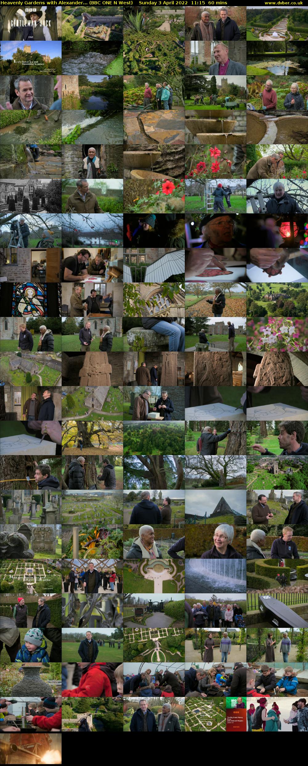 Heavenly Gardens with Alexander... (BBC ONE N West) Sunday 3 April 2022 11:15 - 12:15