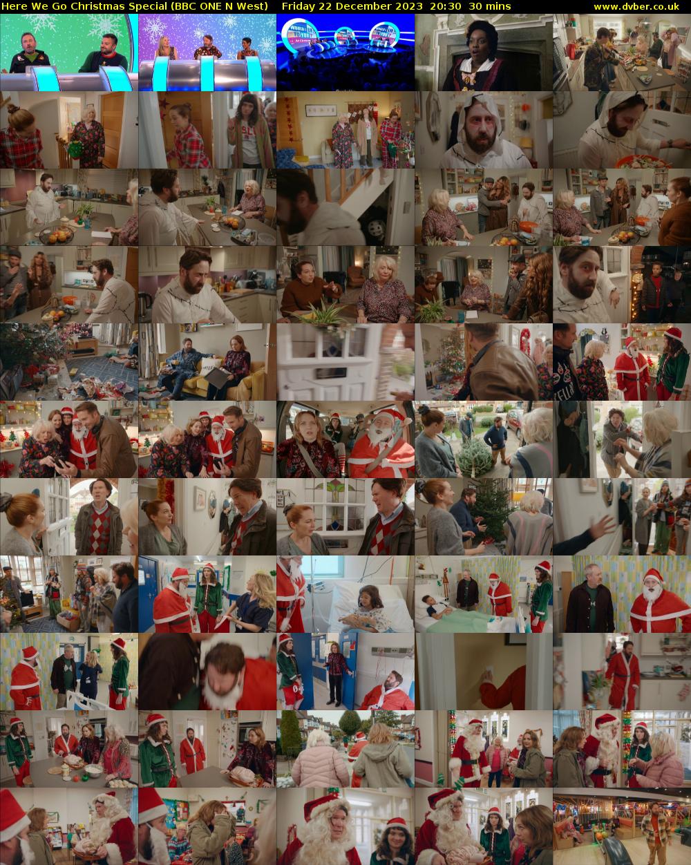 Here We Go Christmas Special (BBC ONE N West) Friday 22 December 2023 20:30 - 21:00