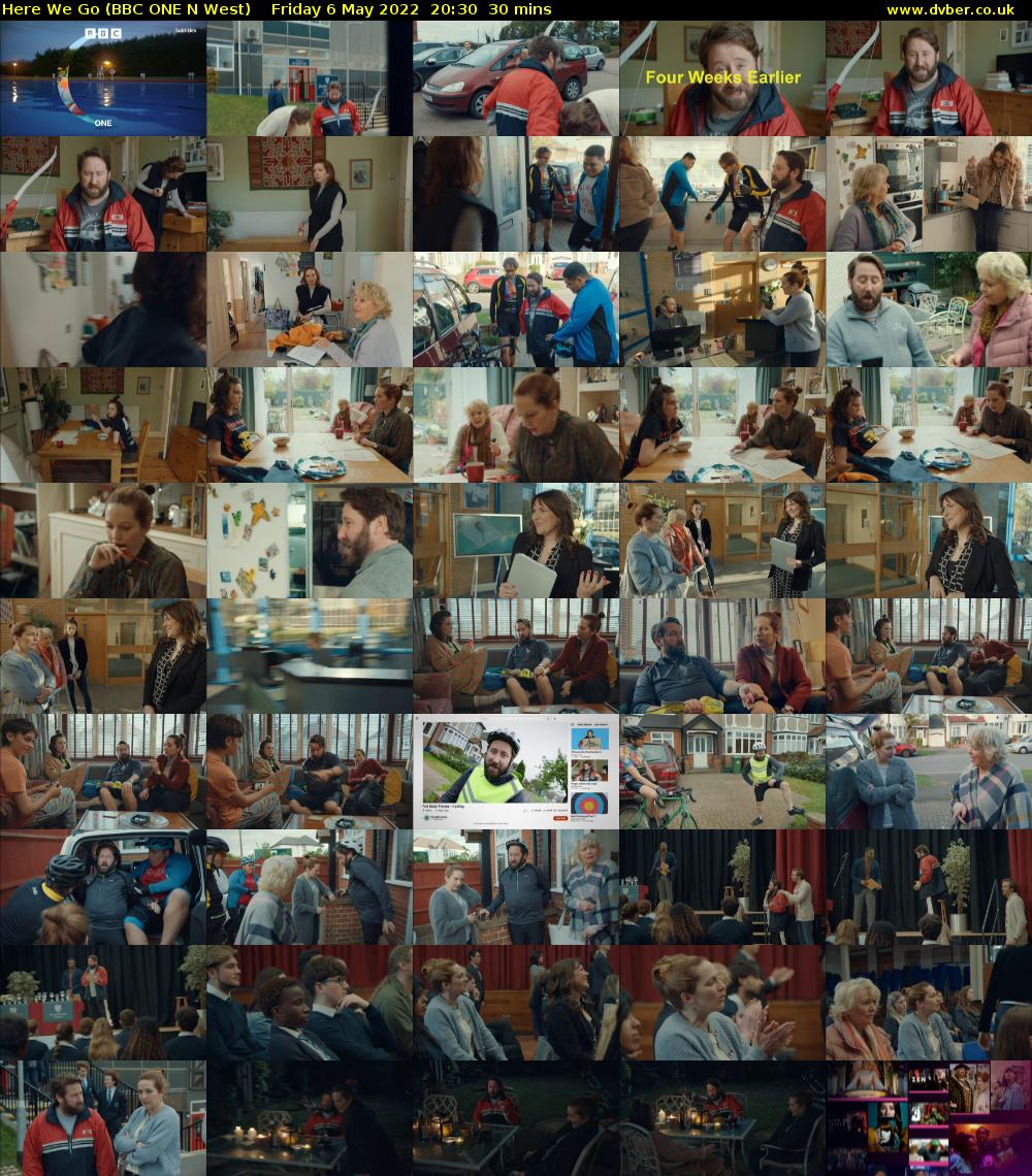 Here We Go (BBC ONE N West) Friday 6 May 2022 20:30 - 21:00