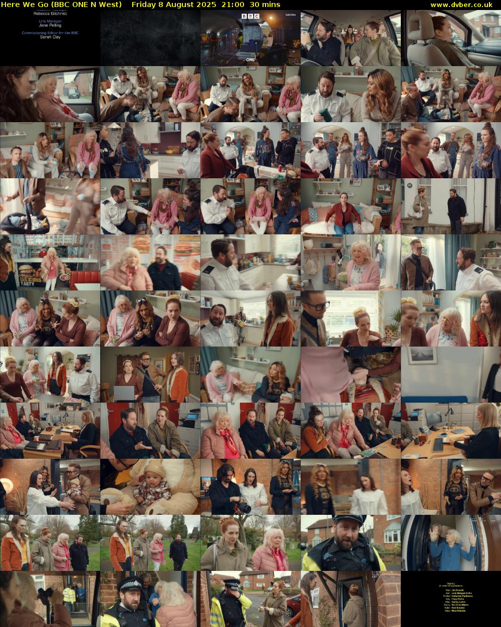 Here We Go (BBC ONE N West) Friday 8 August 2025 21:00 - 21:30