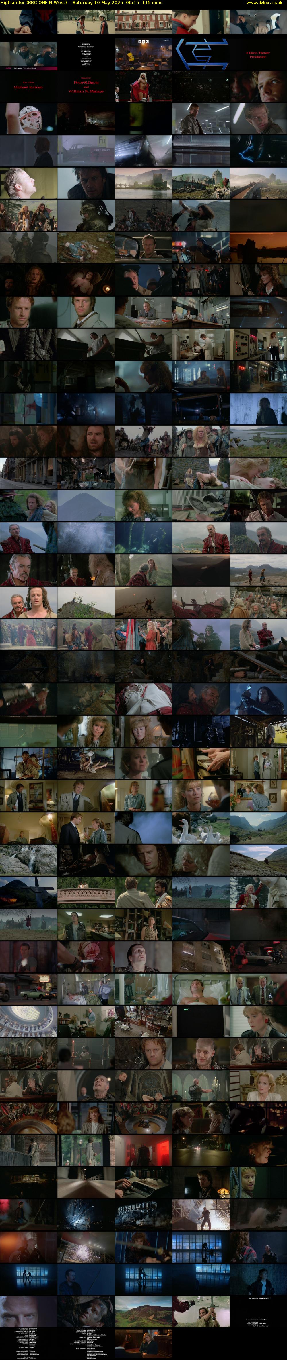 Highlander (BBC ONE N West) Saturday 10 May 2025 00:15 - 02:10