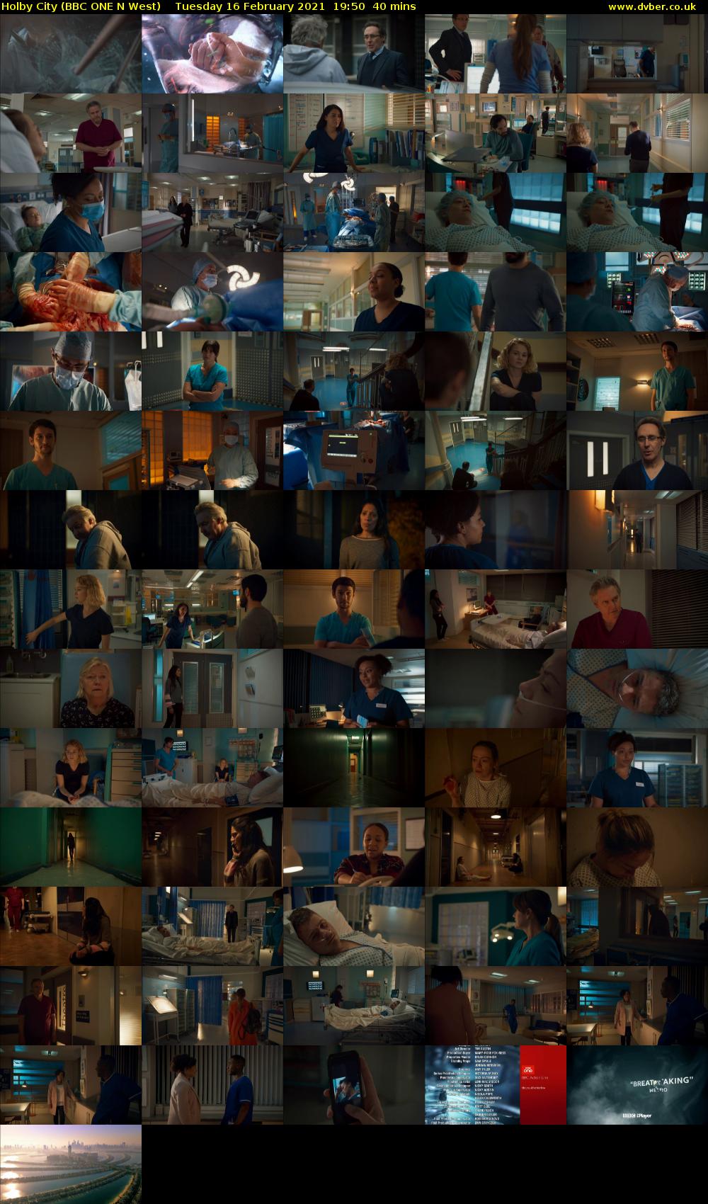 Holby City (BBC ONE N West) Tuesday 16 February 2021 19:50 - 20:30