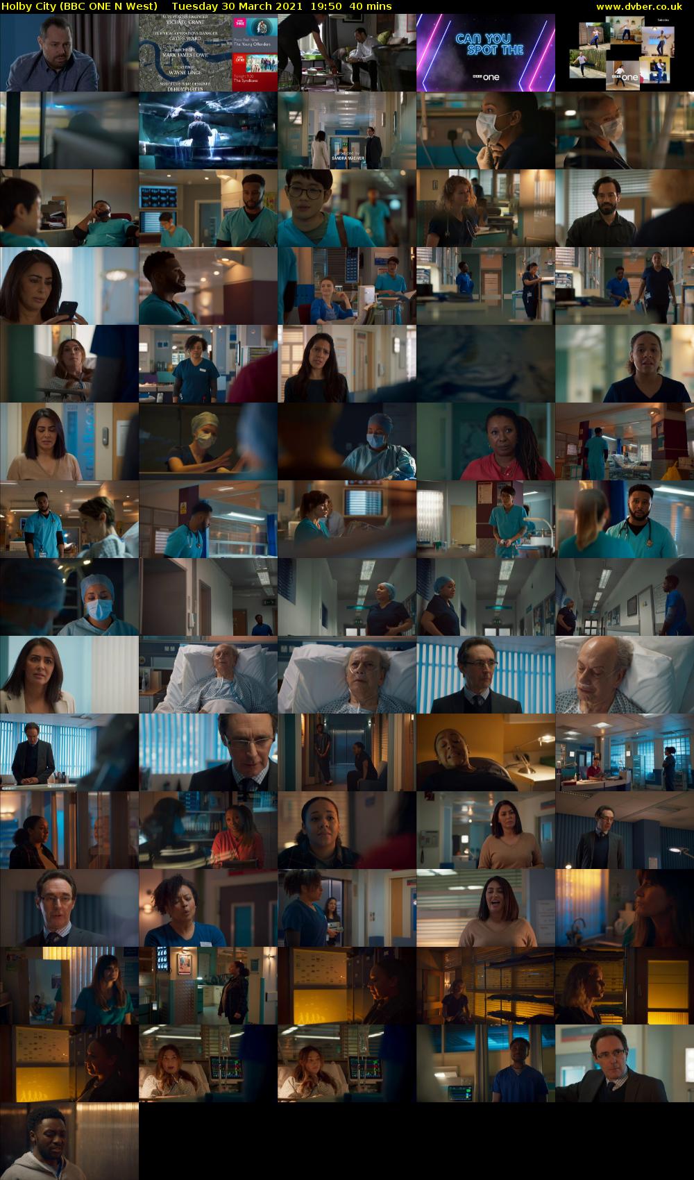 Holby City (BBC ONE N West) Tuesday 30 March 2021 19:50 - 20:30