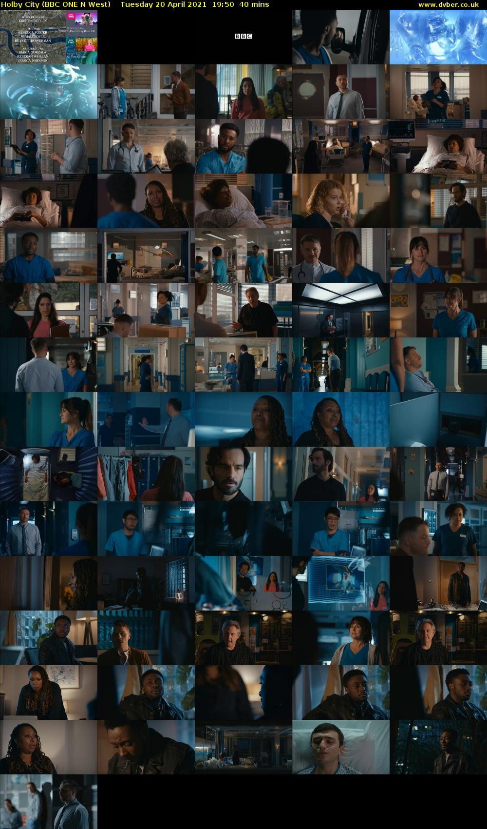 Holby City (BBC ONE N West) Tuesday 20 April 2021 19:50 - 20:30