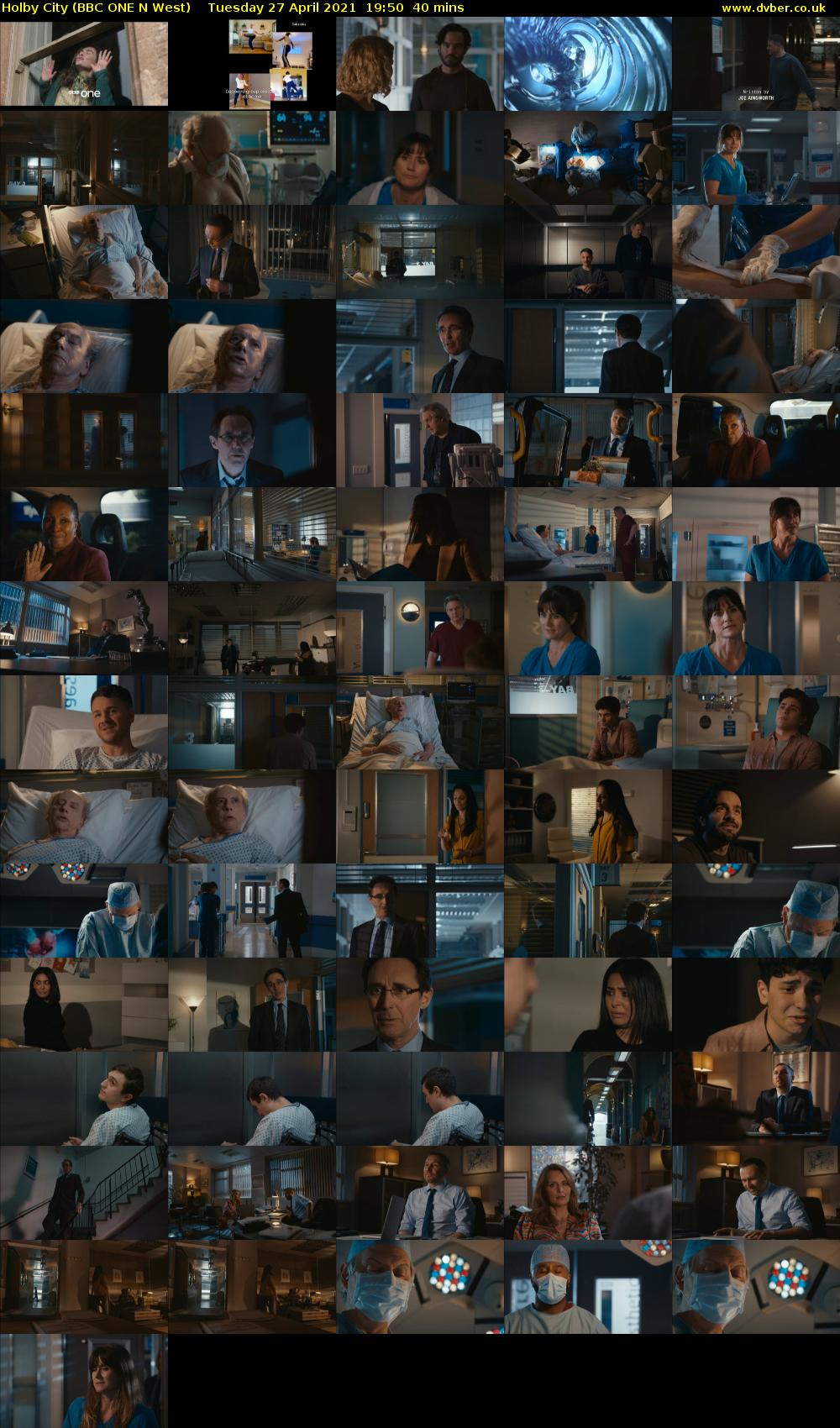 Holby City (BBC ONE N West) Tuesday 27 April 2021 19:50 - 20:30