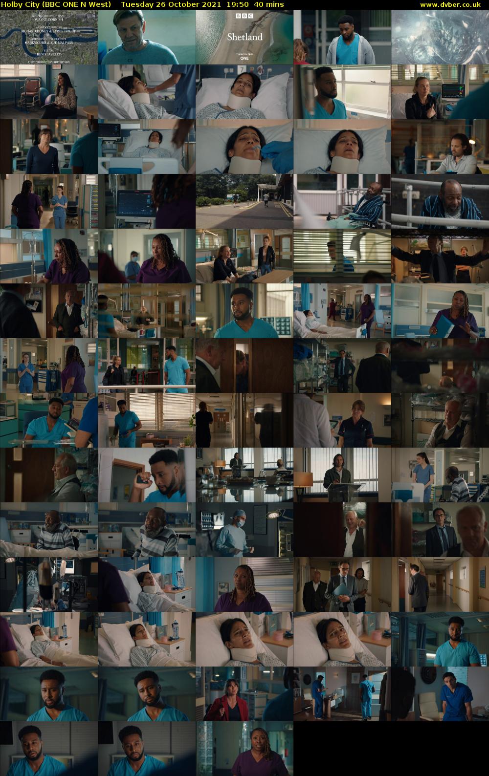 Holby City (BBC ONE N West) Tuesday 26 October 2021 19:50 - 20:30