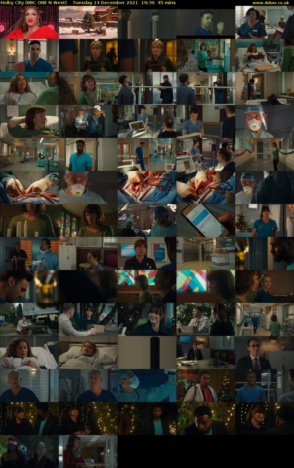 Holby City (BBC ONE N West) Tuesday 14 December 2021 19:30 - 20:15