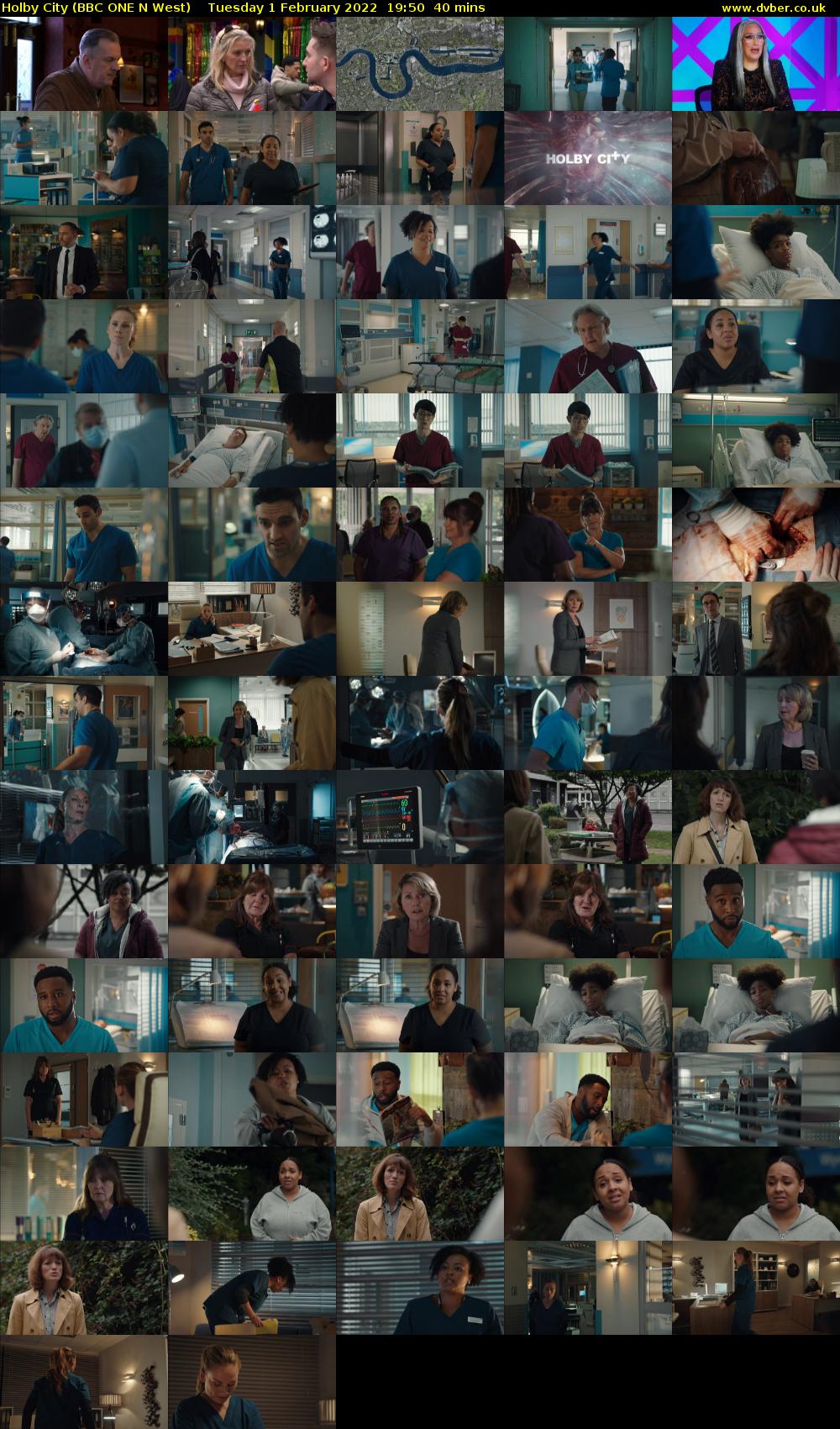 Holby City (BBC ONE N West) Tuesday 1 February 2022 19:50 - 20:30