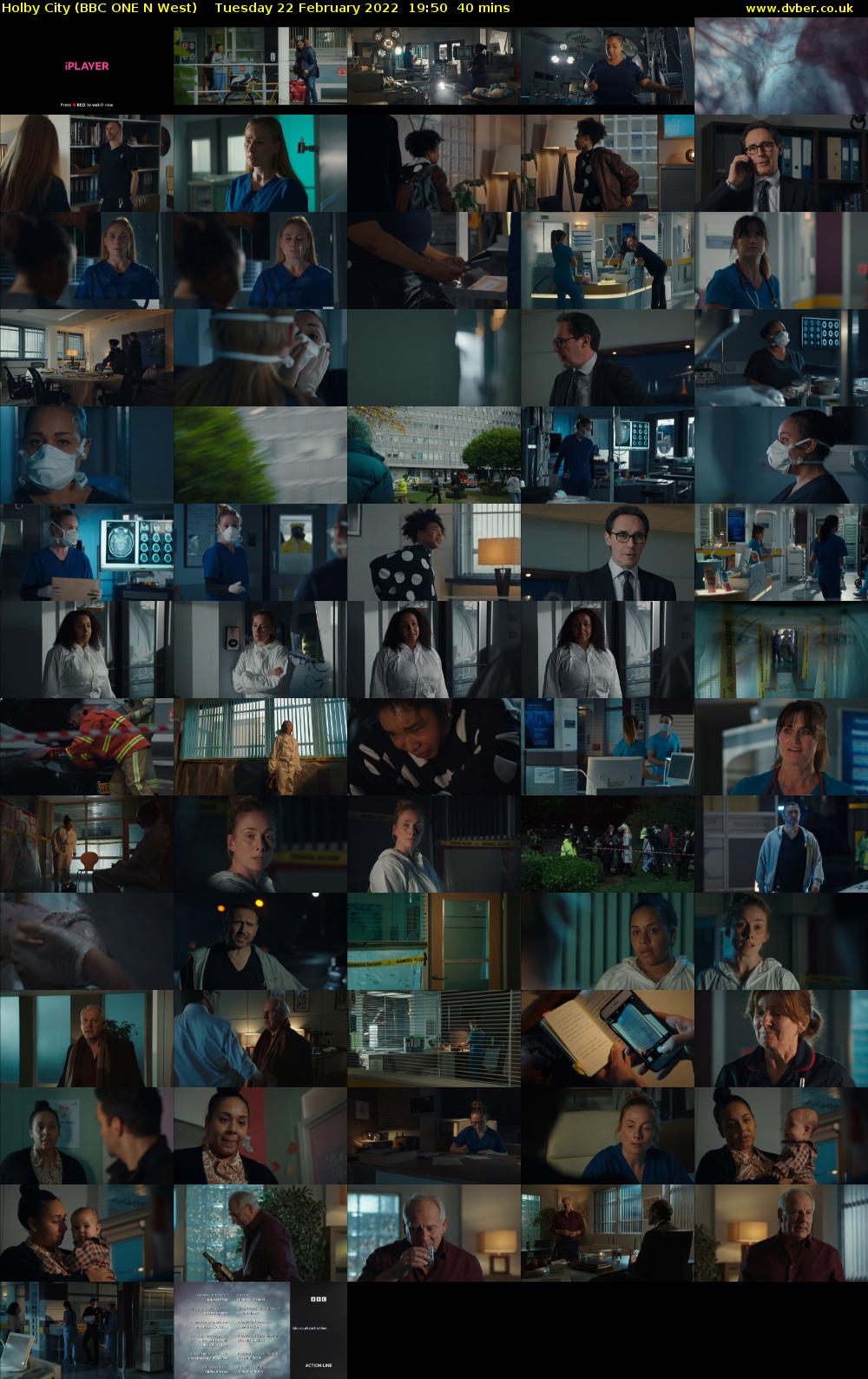 Holby City (BBC ONE N West) Tuesday 22 February 2022 19:50 - 20:30