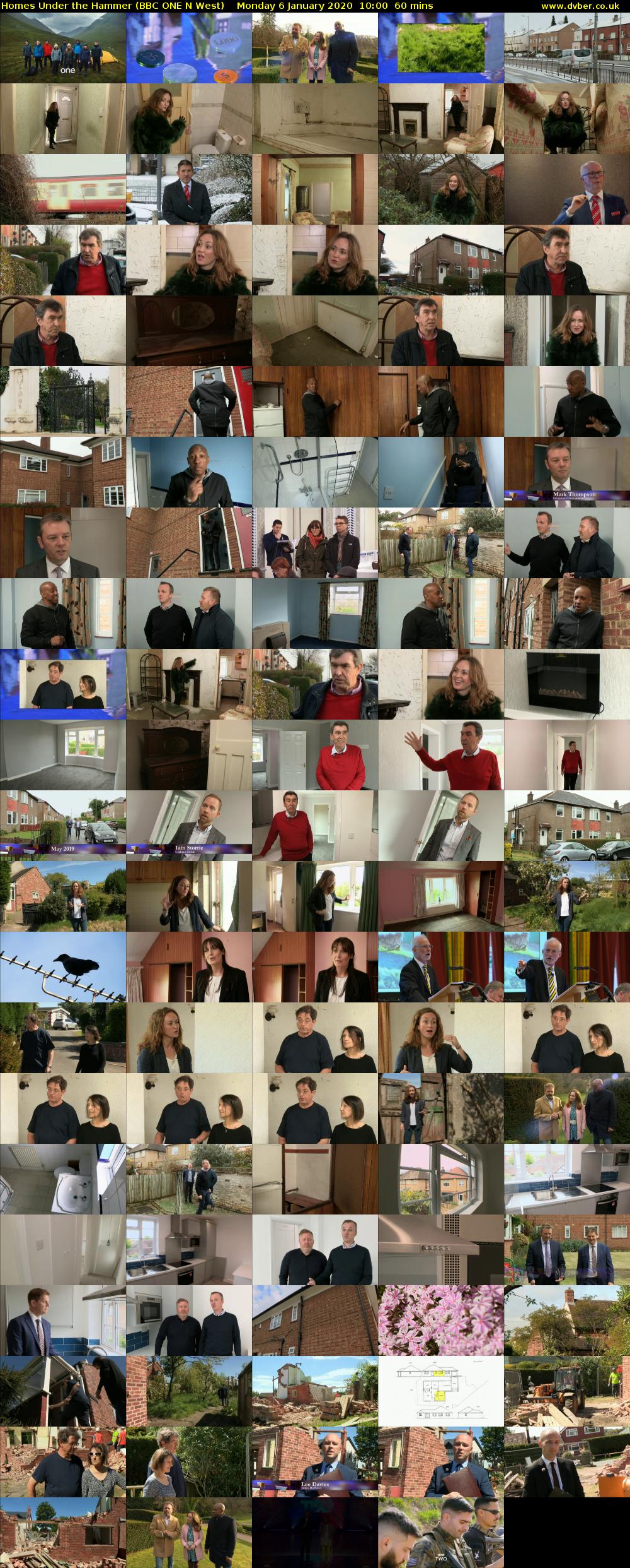 Homes Under the Hammer (BBC ONE N West) Monday 6 January 2020 10:00 - 11:00