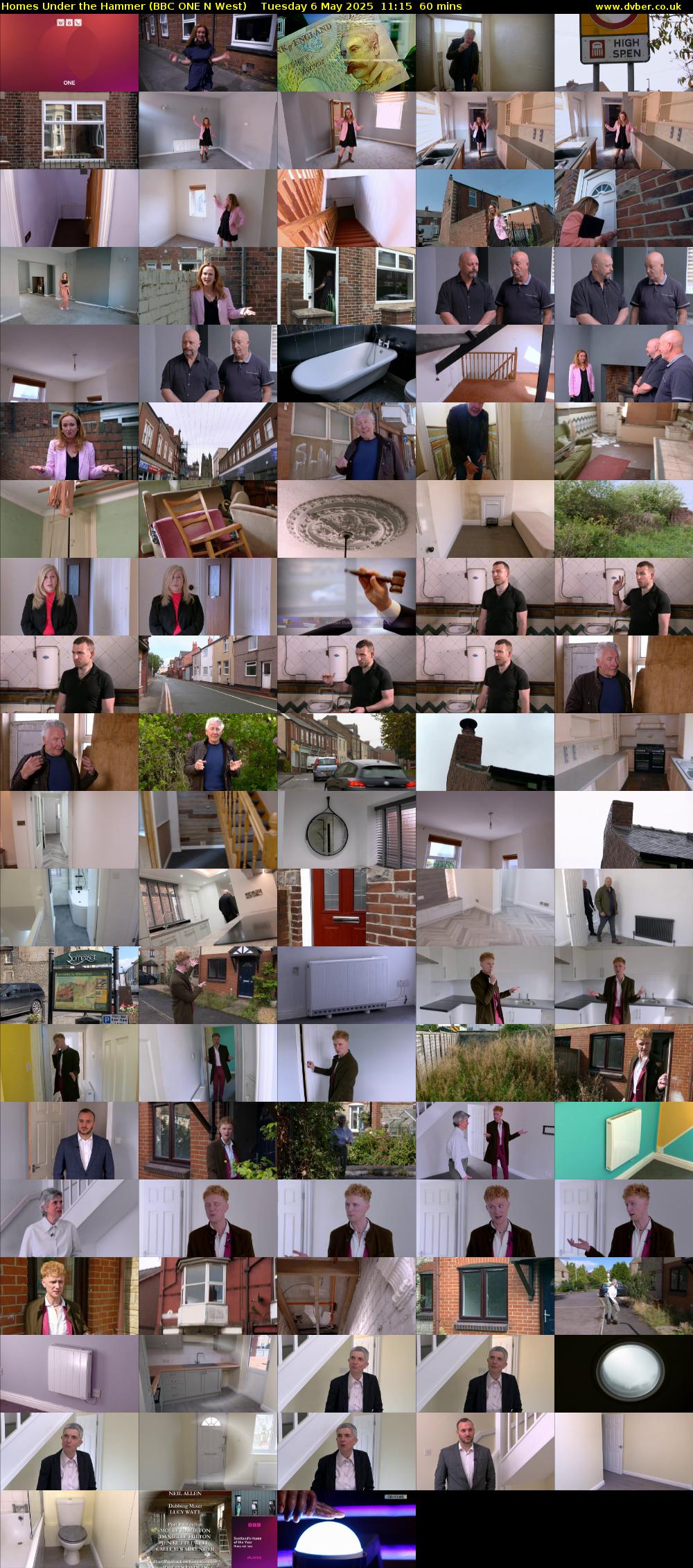 Homes Under the Hammer (BBC ONE N West) Tuesday 6 May 2025 11:15 - 12:15