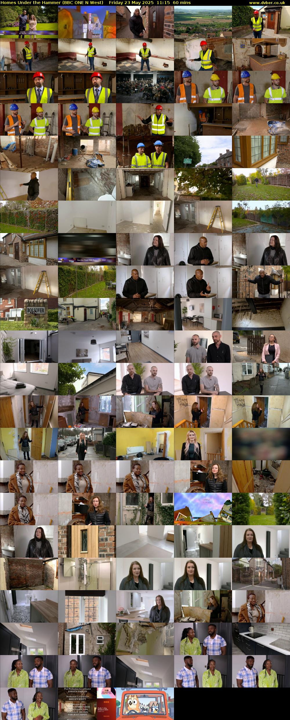 Homes Under the Hammer (BBC ONE N West) Friday 23 May 2025 11:15 - 12:15