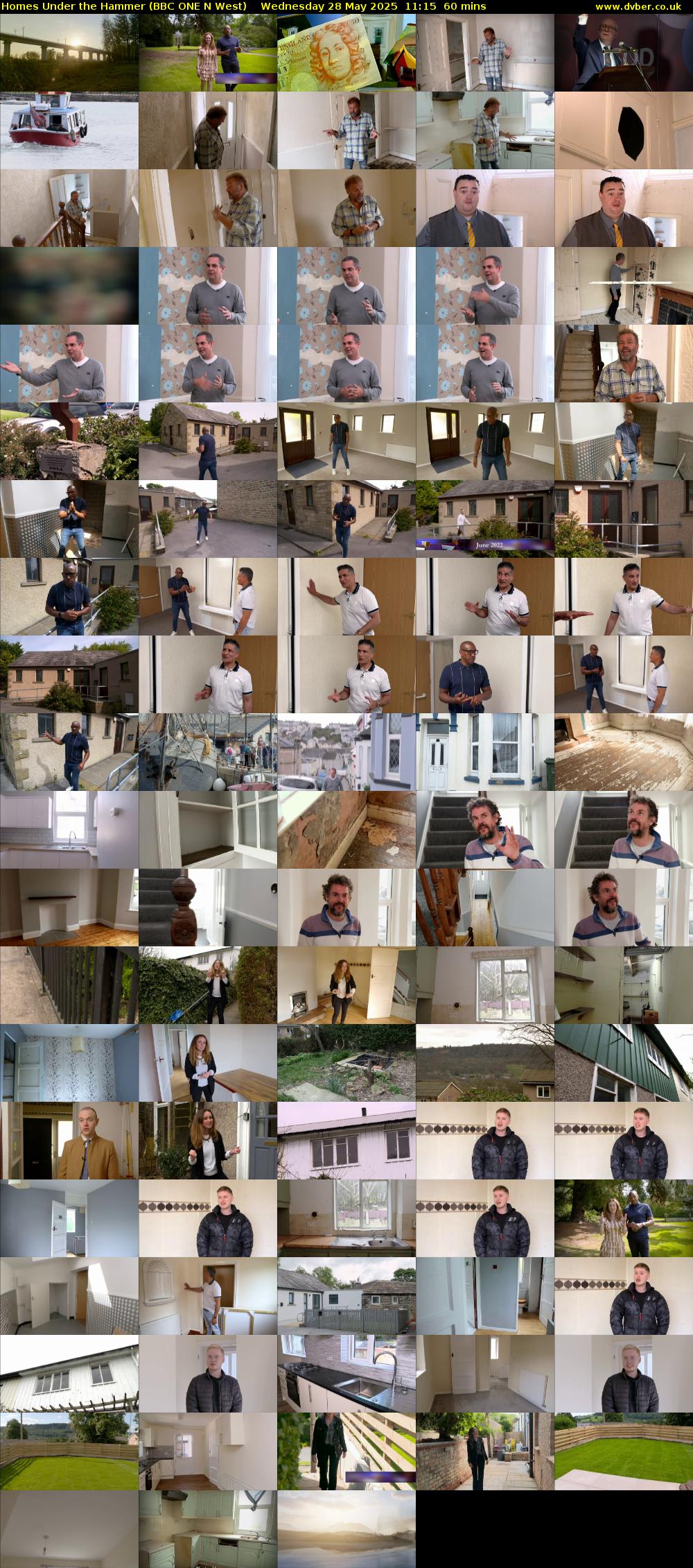 Homes Under the Hammer (BBC ONE N West) Wednesday 28 May 2025 11:15 - 12:15