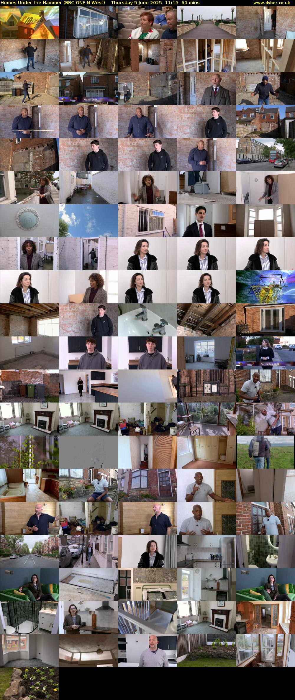Homes Under the Hammer (BBC ONE N West) Thursday 5 June 2025 11:15 - 12:15