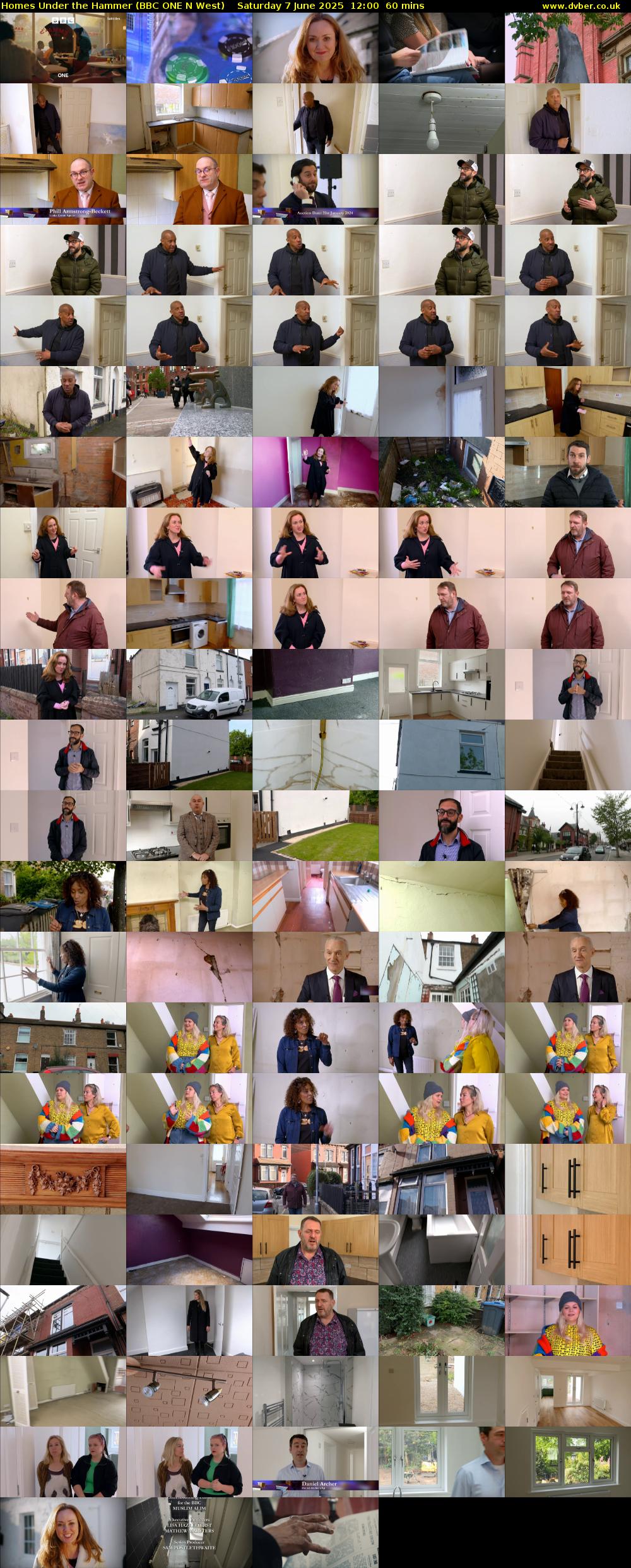 Homes Under the Hammer (BBC ONE N West) Saturday 7 June 2025 12:00 - 13:00