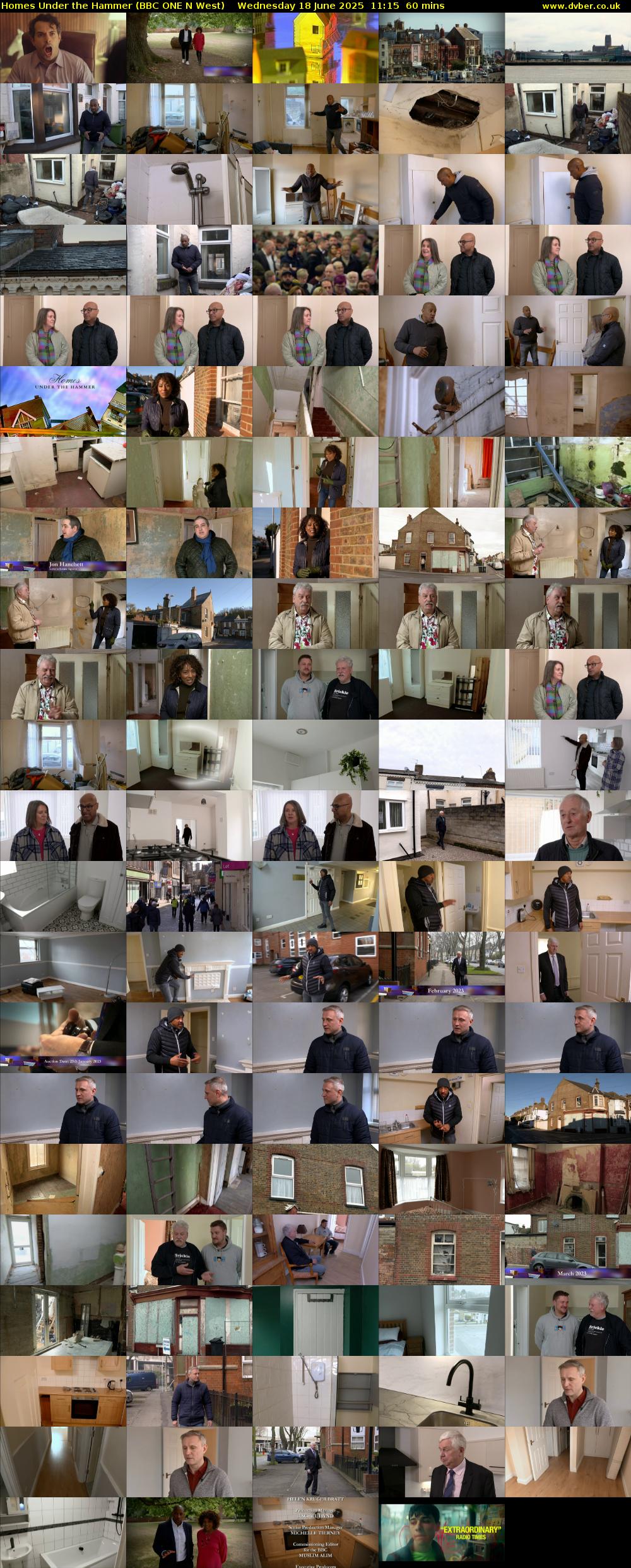 Homes Under the Hammer (BBC ONE N West) Wednesday 18 June 2025 11:15 - 12:15