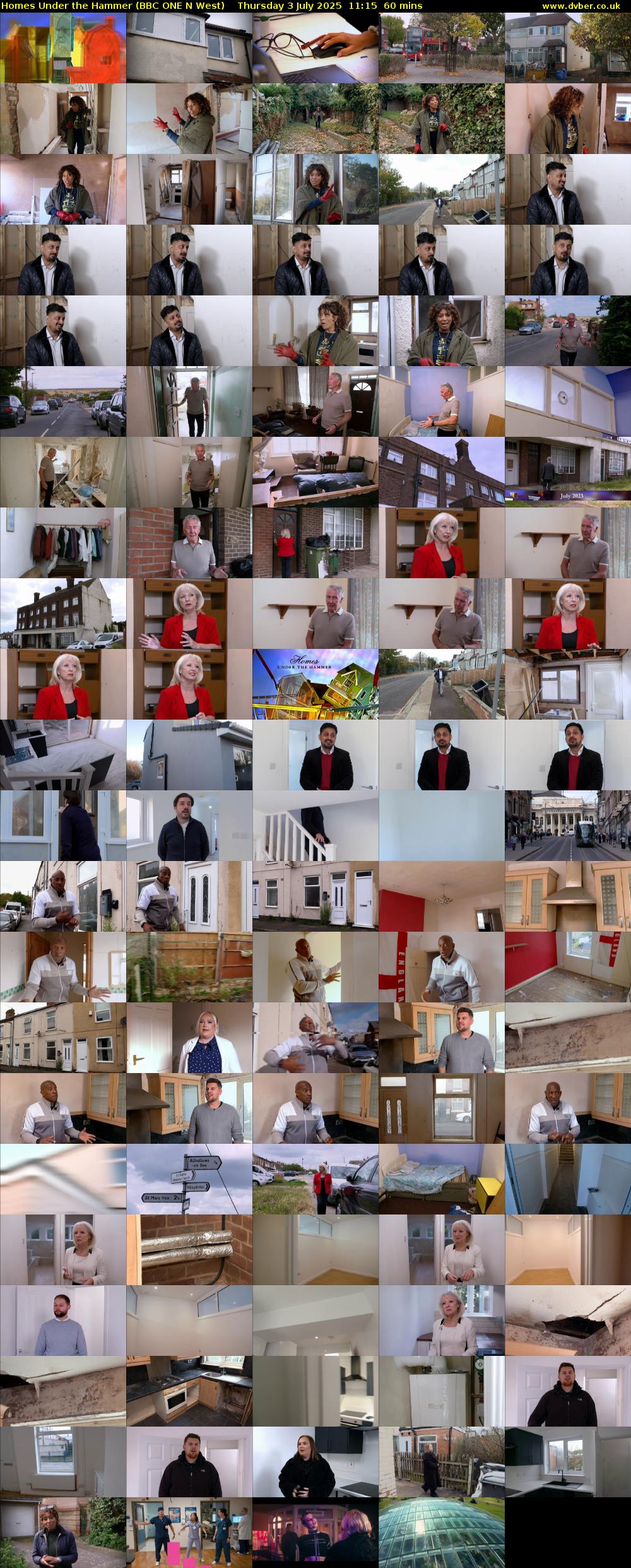 Homes Under the Hammer (BBC ONE N West) Thursday 3 July 2025 11:15 - 12:15