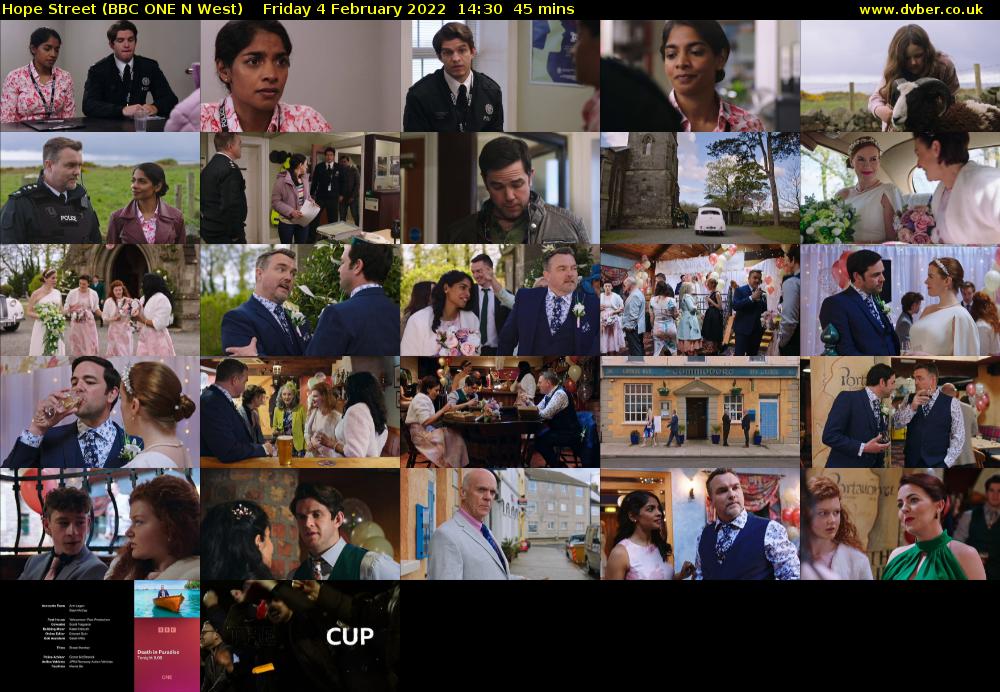 Hope Street (BBC ONE N West) Friday 4 February 2022 14:30 - 15:15