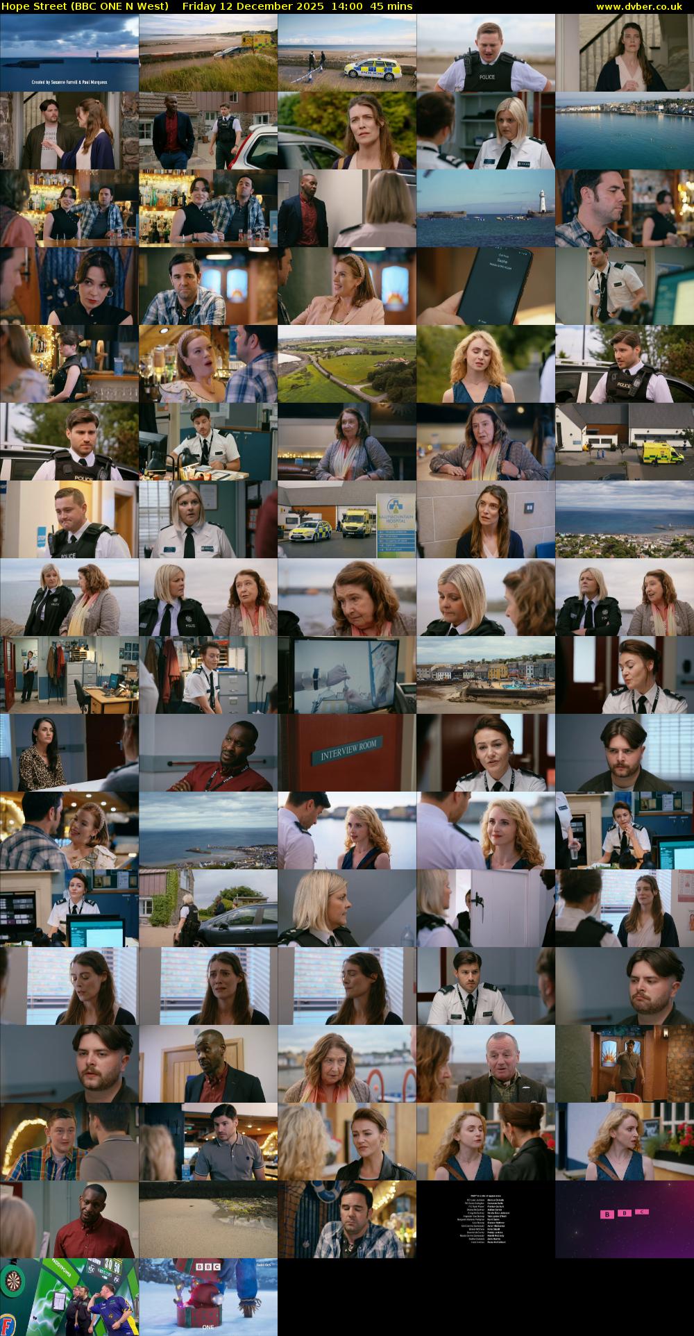 Hope Street (BBC ONE N West) Friday 12 December 2025 14:00 - 14:45