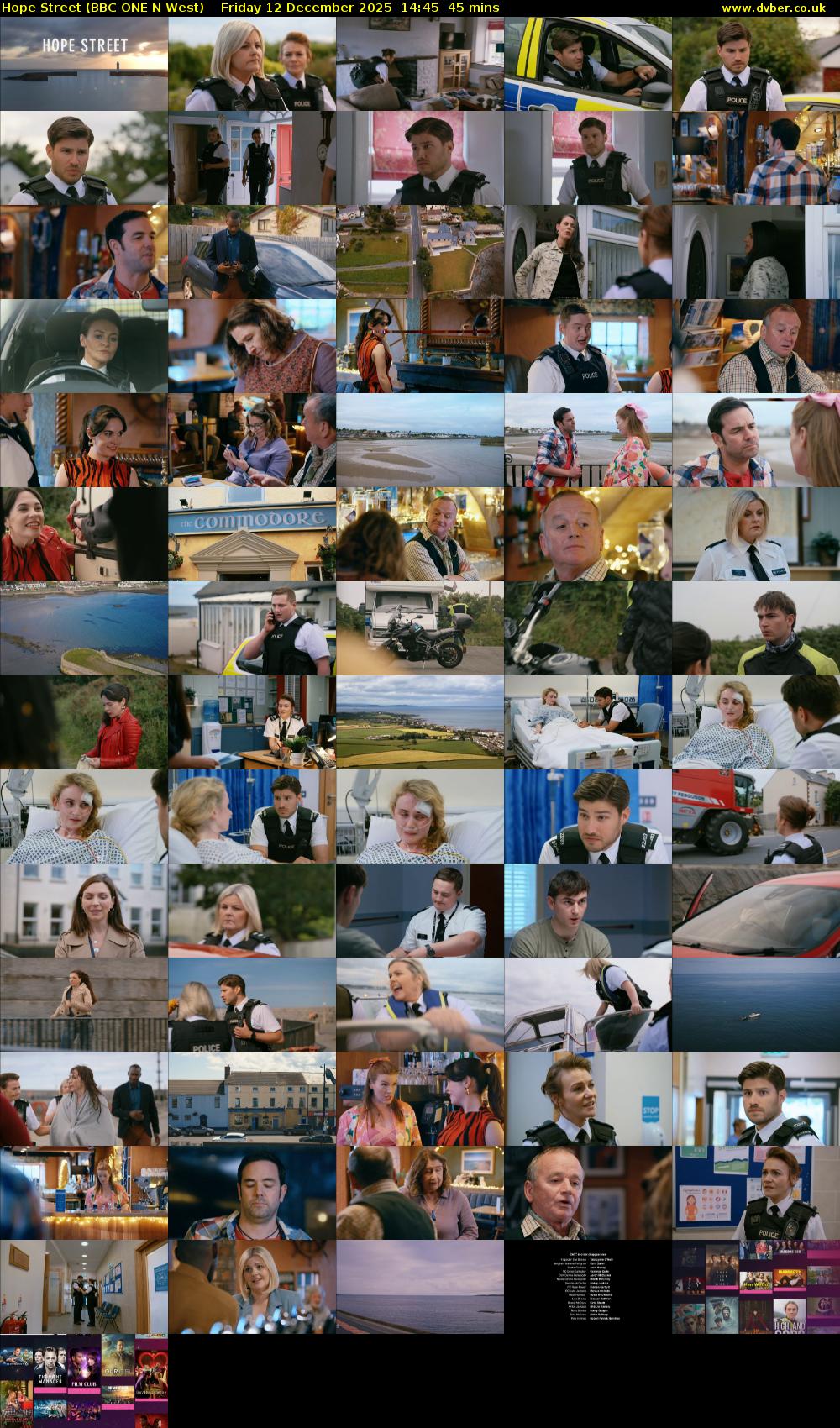 Hope Street (BBC ONE N West) Friday 12 December 2025 14:45 - 15:30