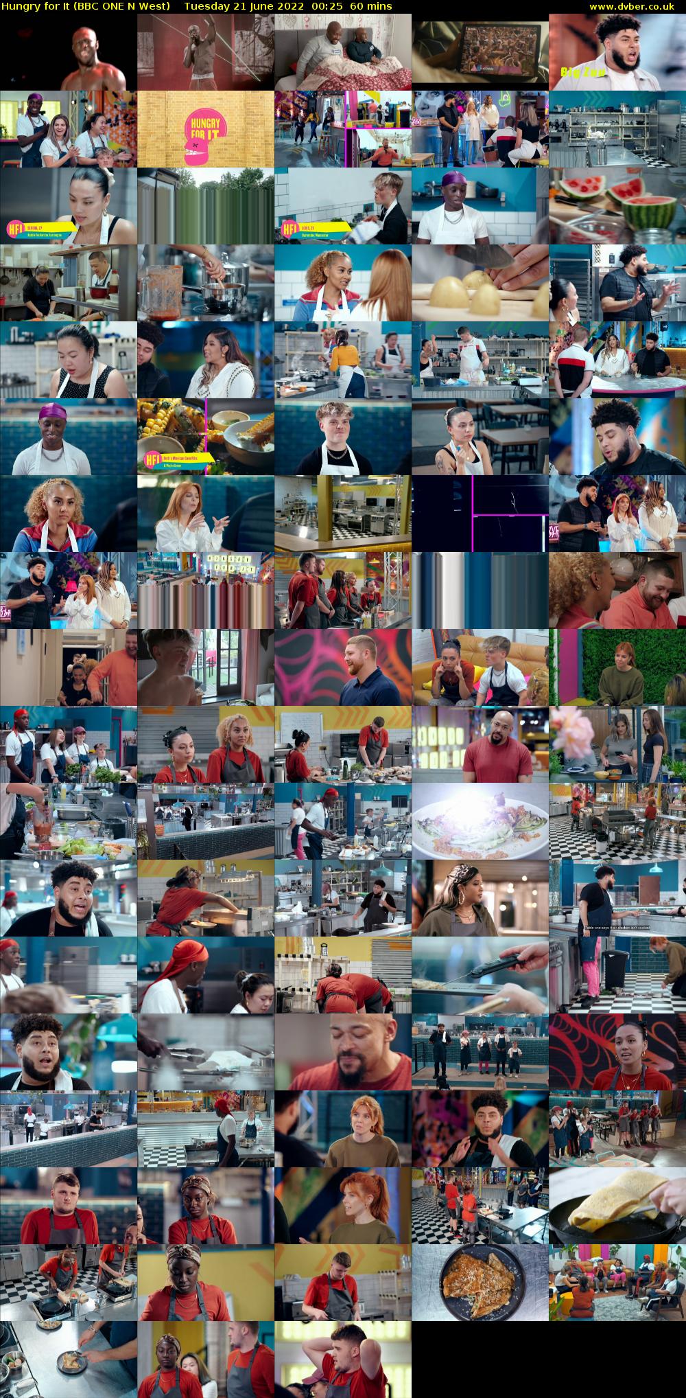 Hungry for It (BBC ONE N West) Tuesday 21 June 2022 00:25 - 01:25
