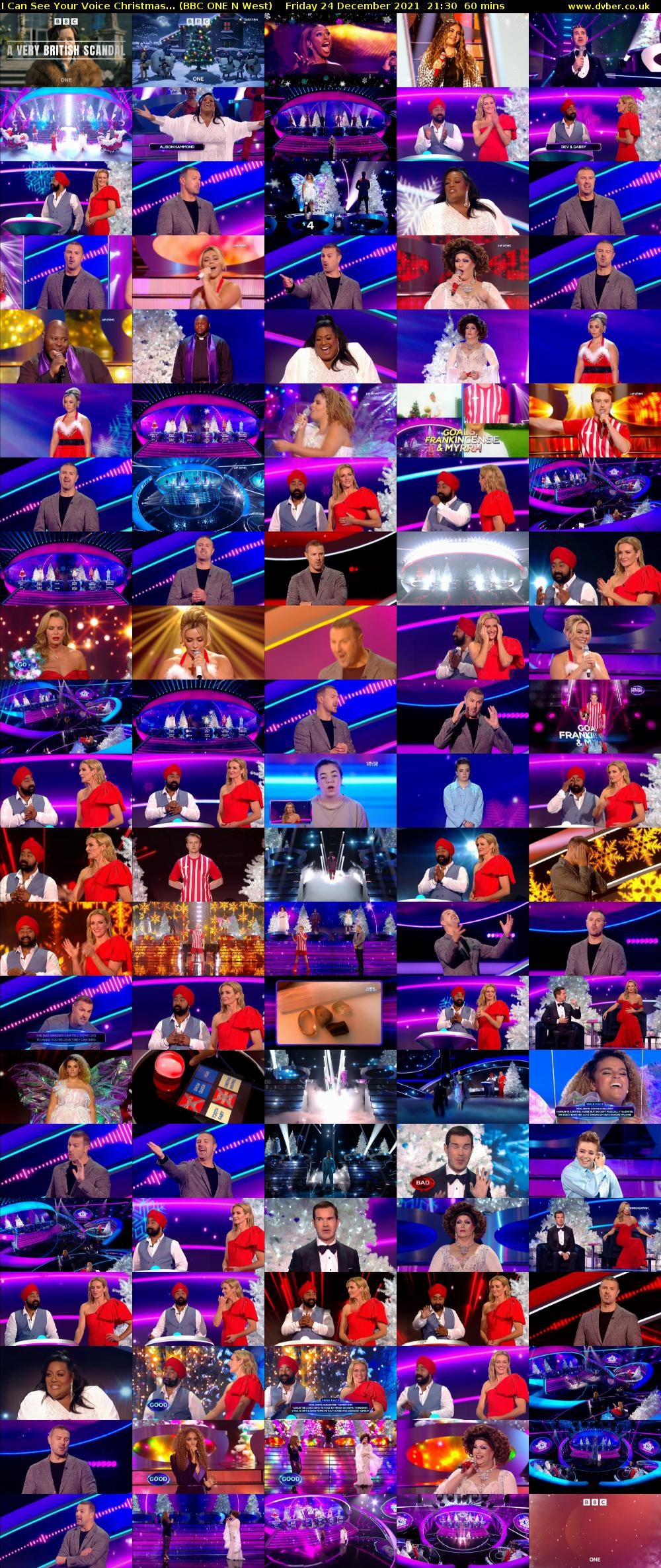 I Can See Your Voice Christmas... (BBC ONE N West) Friday 24 December 2021 21:30 - 22:30