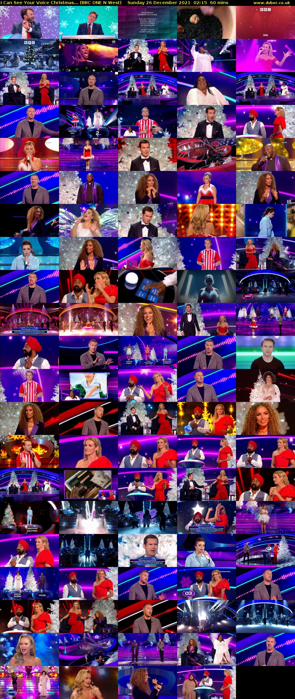 I Can See Your Voice Christmas... (BBC ONE N West) Sunday 26 December 2021 02:15 - 03:15