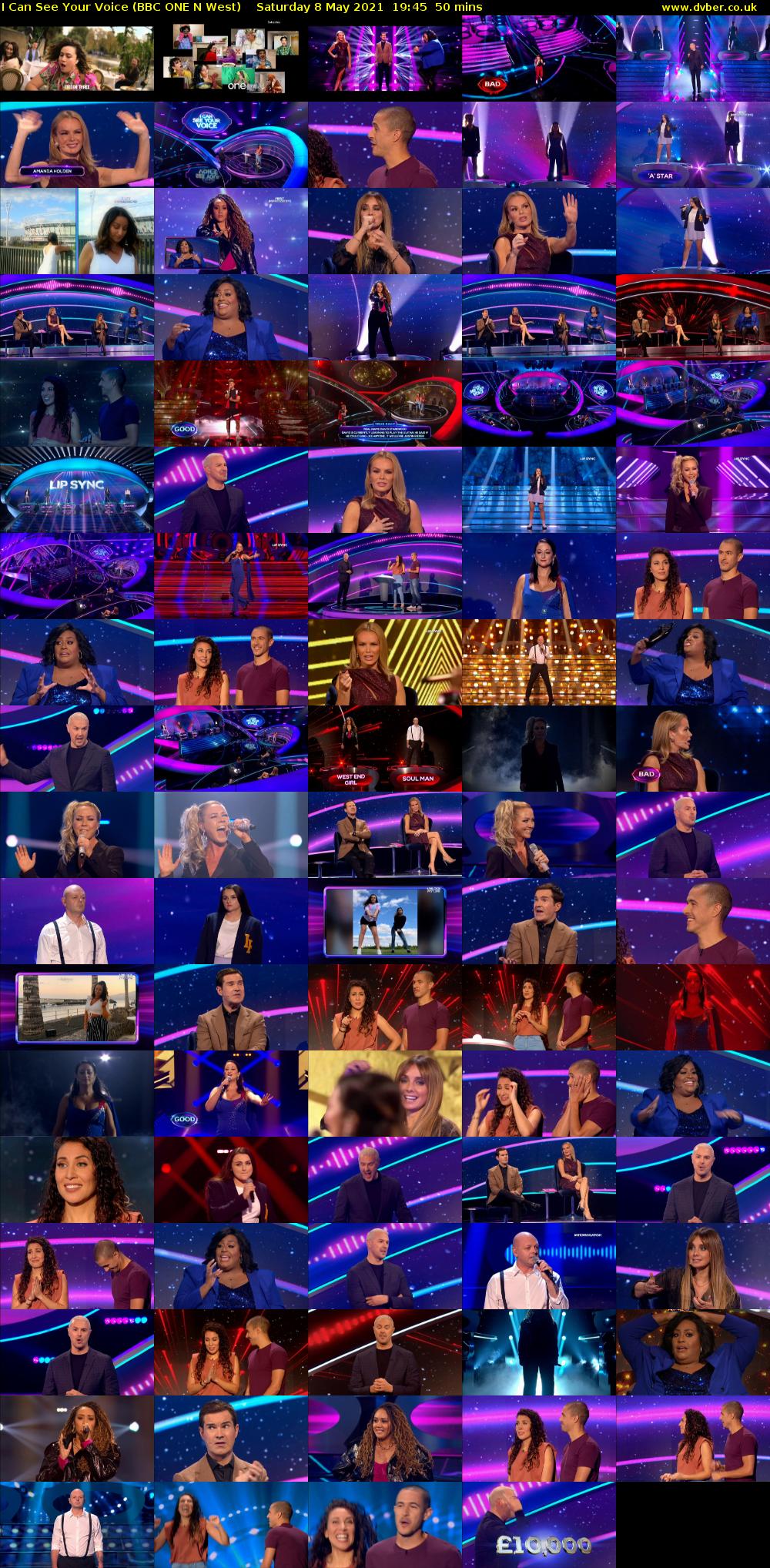 I Can See Your Voice (BBC ONE N West) Saturday 8 May 2021 19:45 - 20:35
