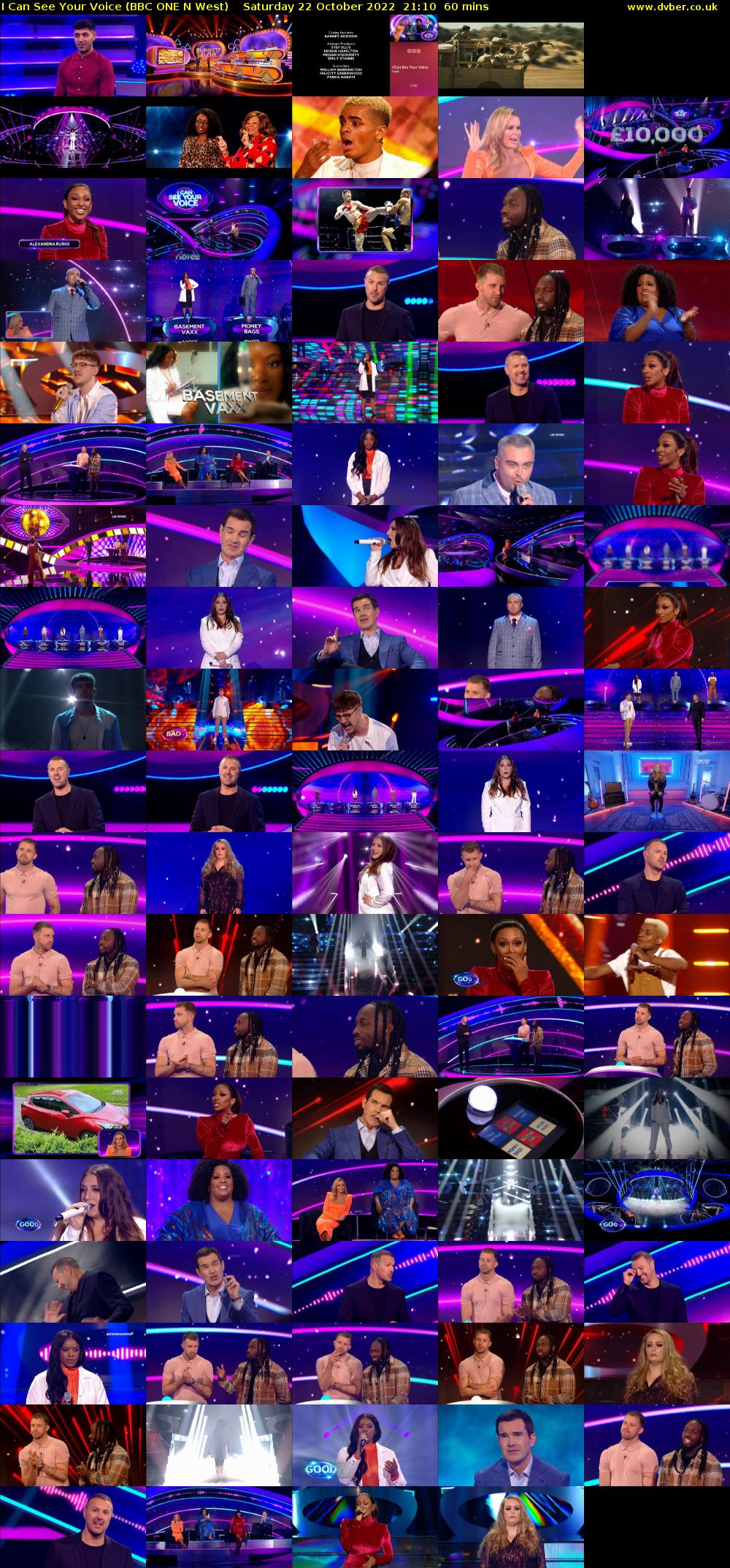 I Can See Your Voice (BBC ONE N West) Saturday 22 October 2022 21:10 - 22:10