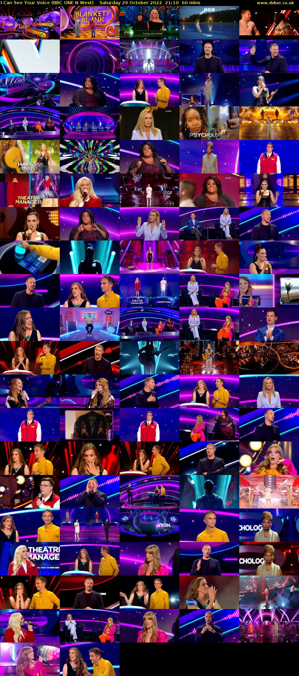 I Can See Your Voice (BBC ONE N West) Saturday 29 October 2022 21:10 - 22:10